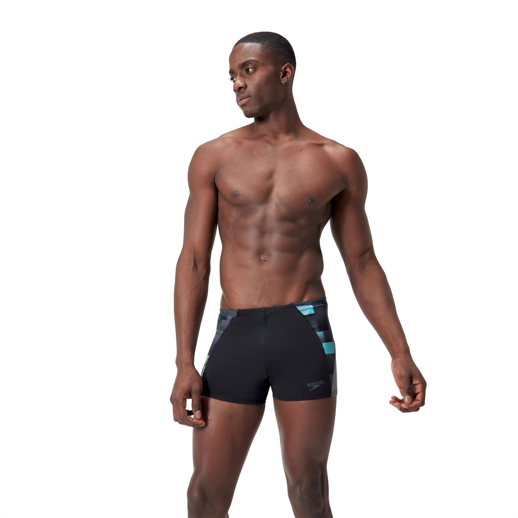 Speedo End Mxsplasho Geometric Jammer Short