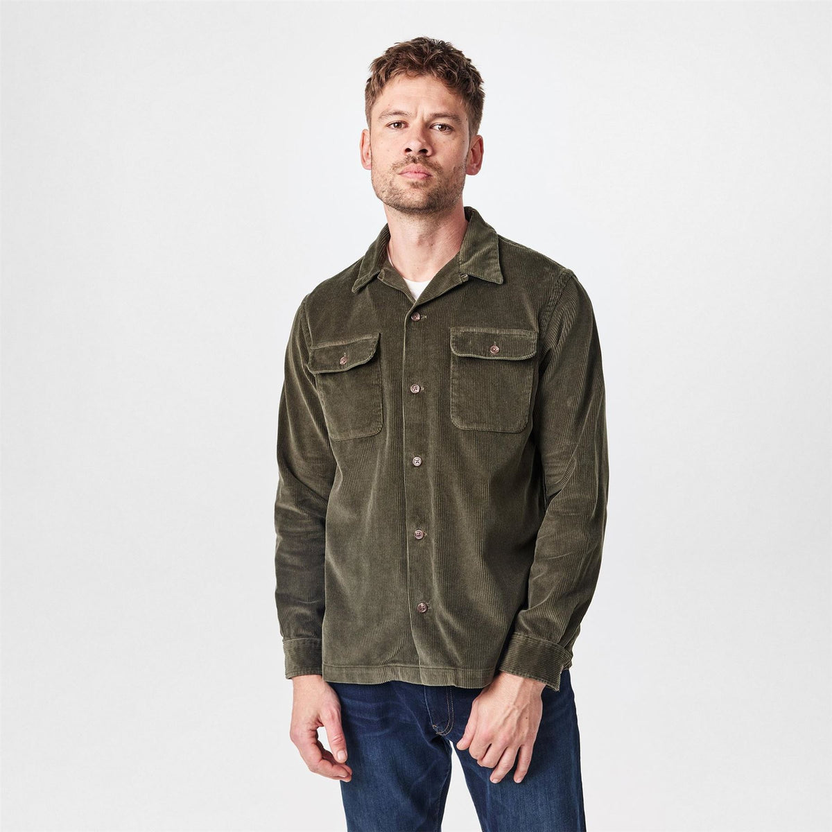 Polo Ralph Lauren Cord Overshirt Regular Fit Jacket