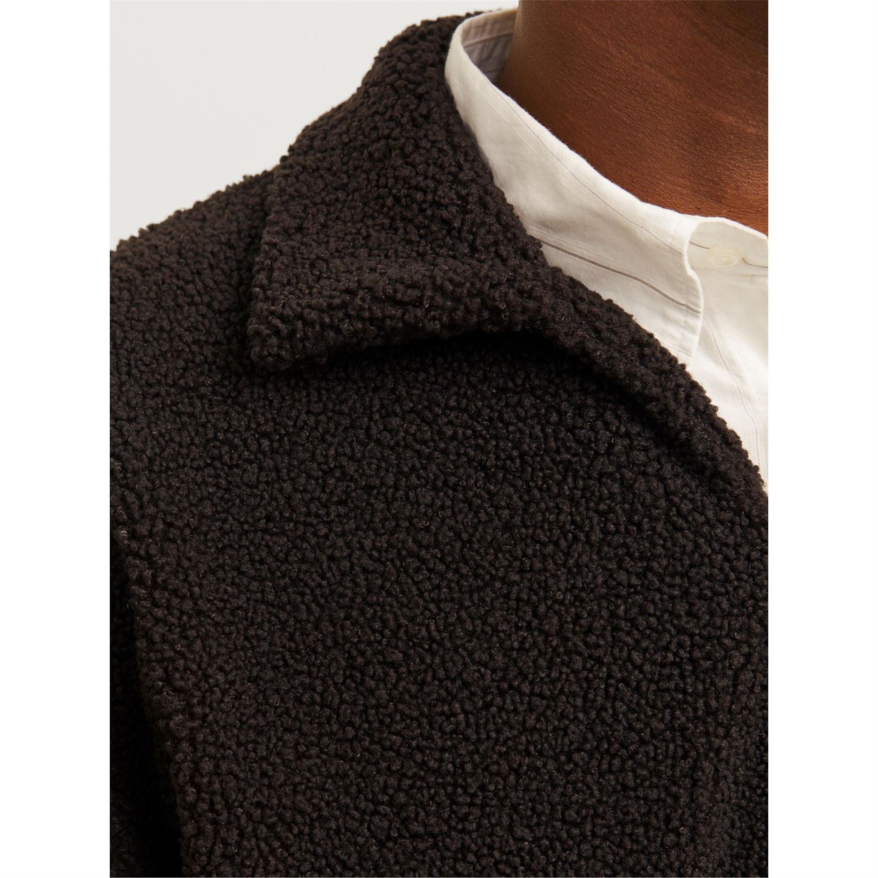 Jack and Jones Teddy Relaxed Fit Long Sleeve Sweater