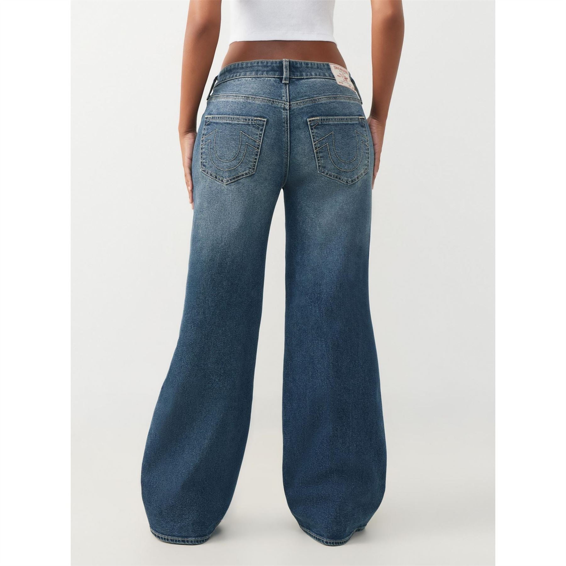 True Religion Wide Leg Jeans
