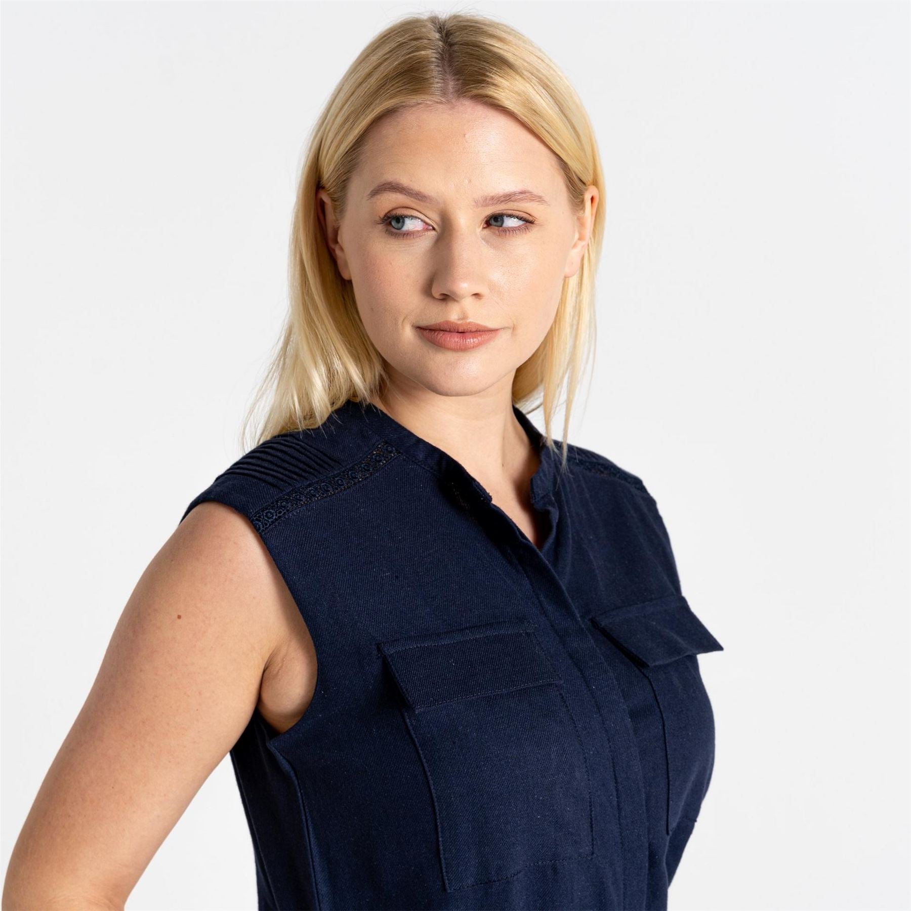 Craghoppers Maxima Collared Sleeveless Jumpsuit
