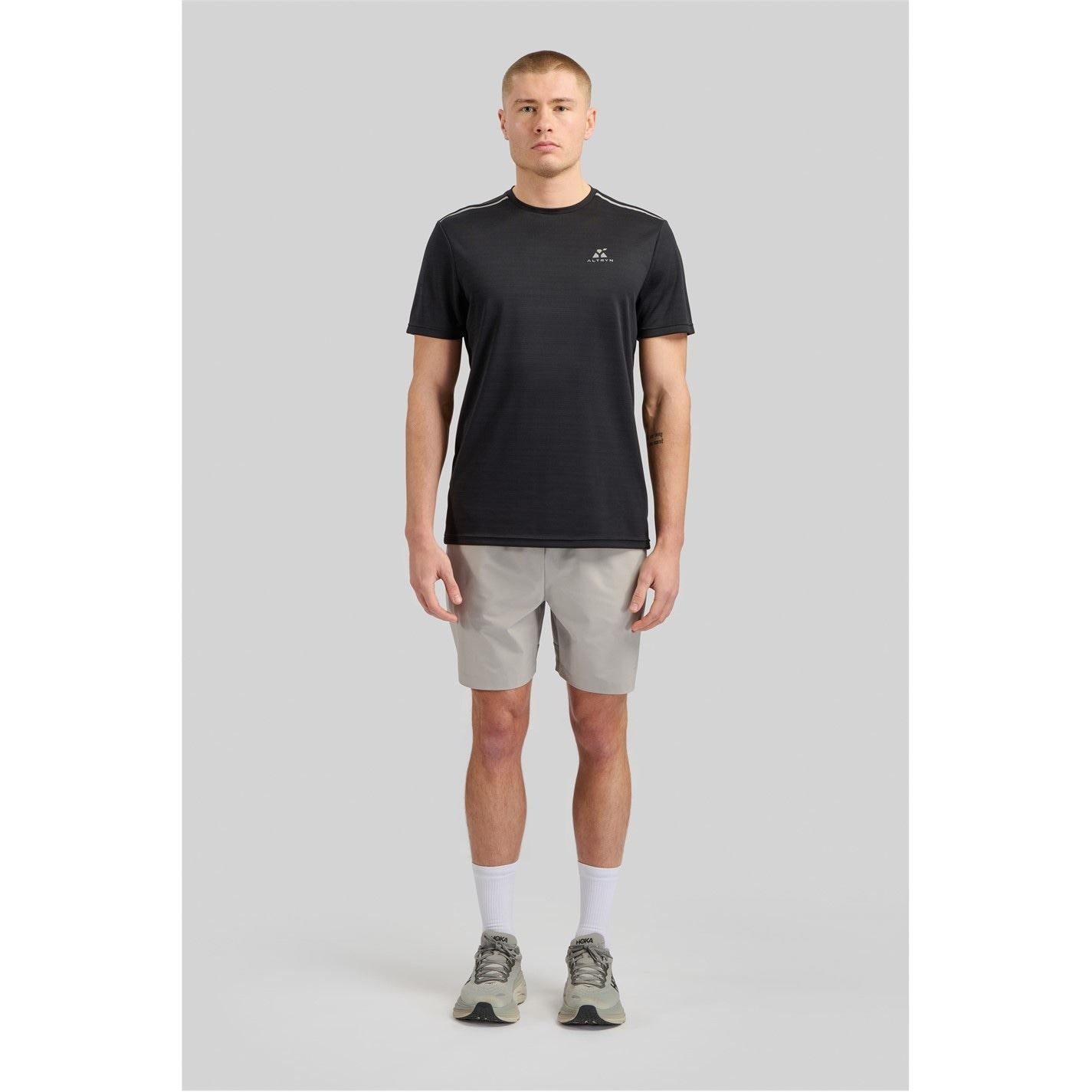ALTRYN Ban Tech Short Sleeve Performance Gym Top