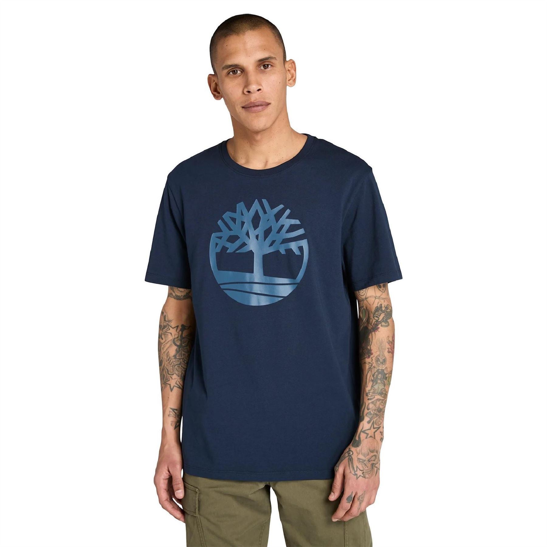 Timberland Kennebec River Tree Logo Short Slee