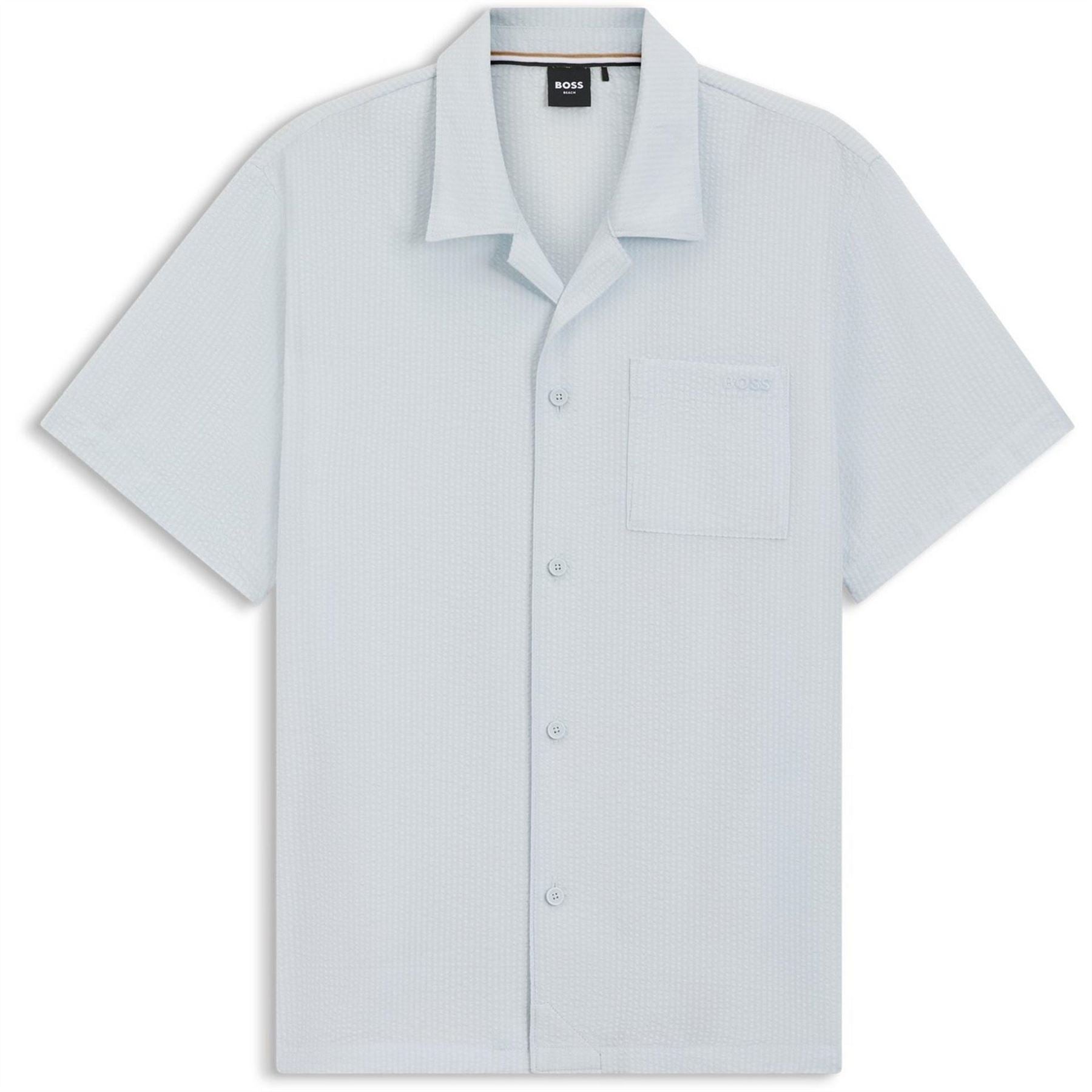 Boss Short Sleeve Plain Shirt