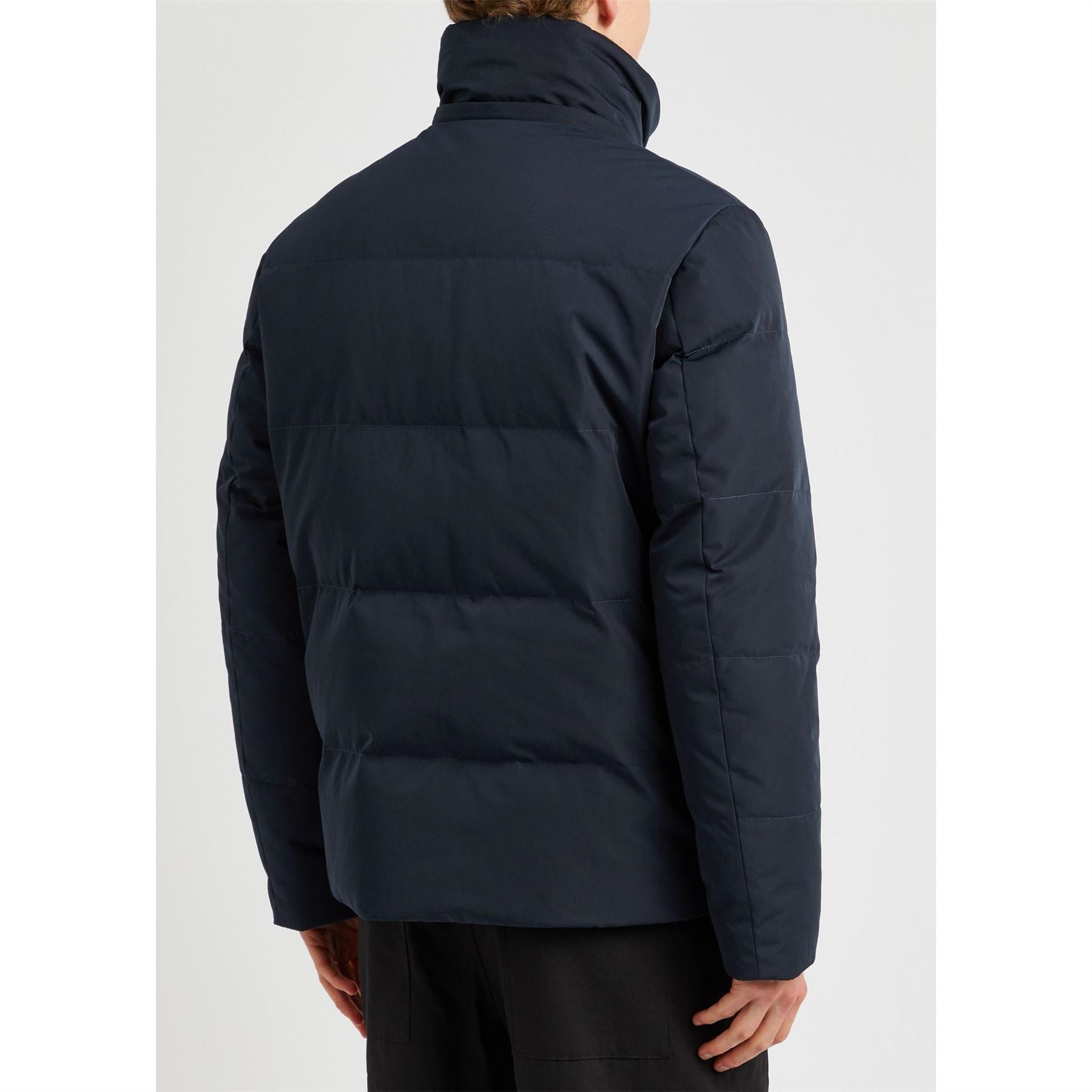 Yves Salomon Down Jacket With Fox Trim L