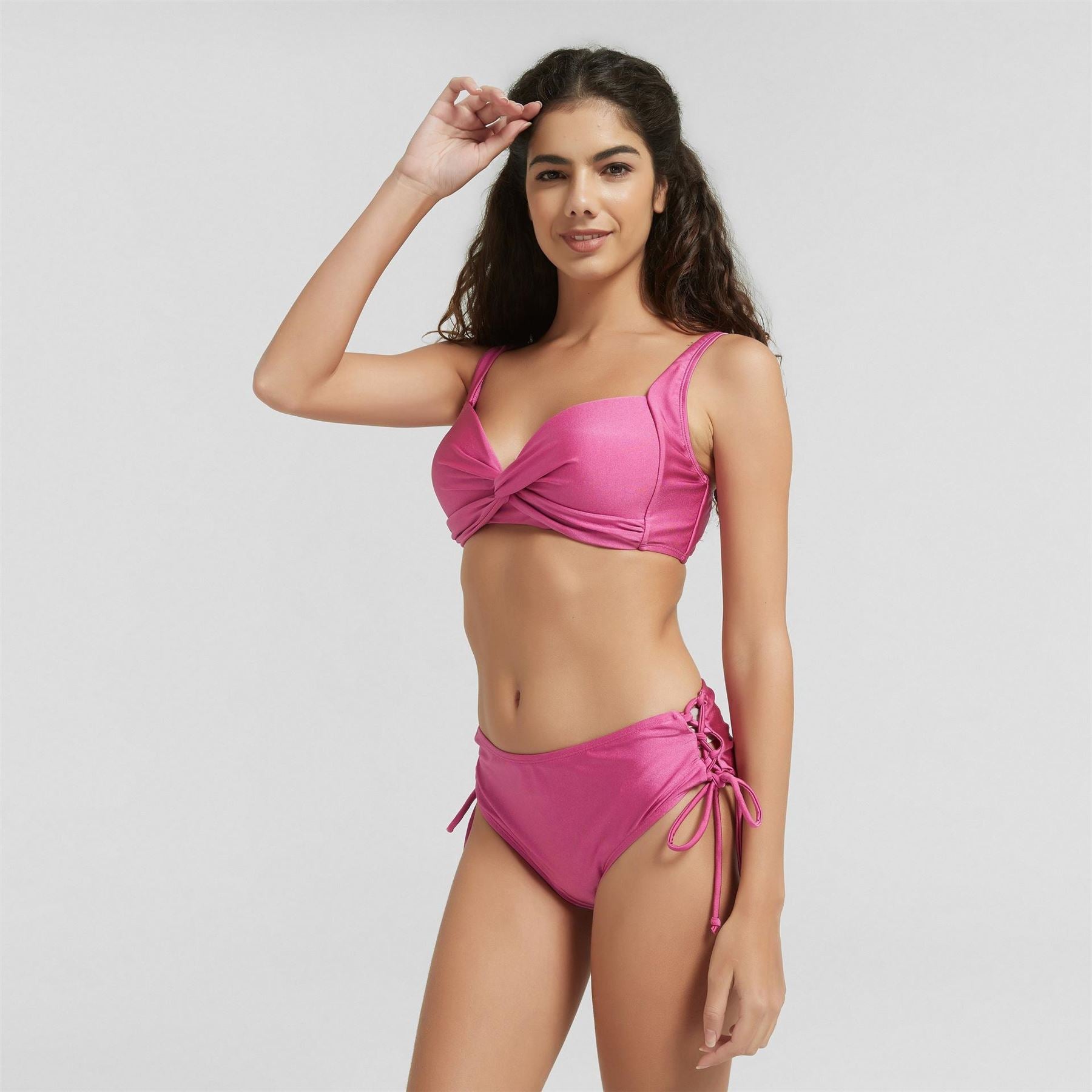 Be You By Shimmer Lattice Side Swimwear Bikini Brief