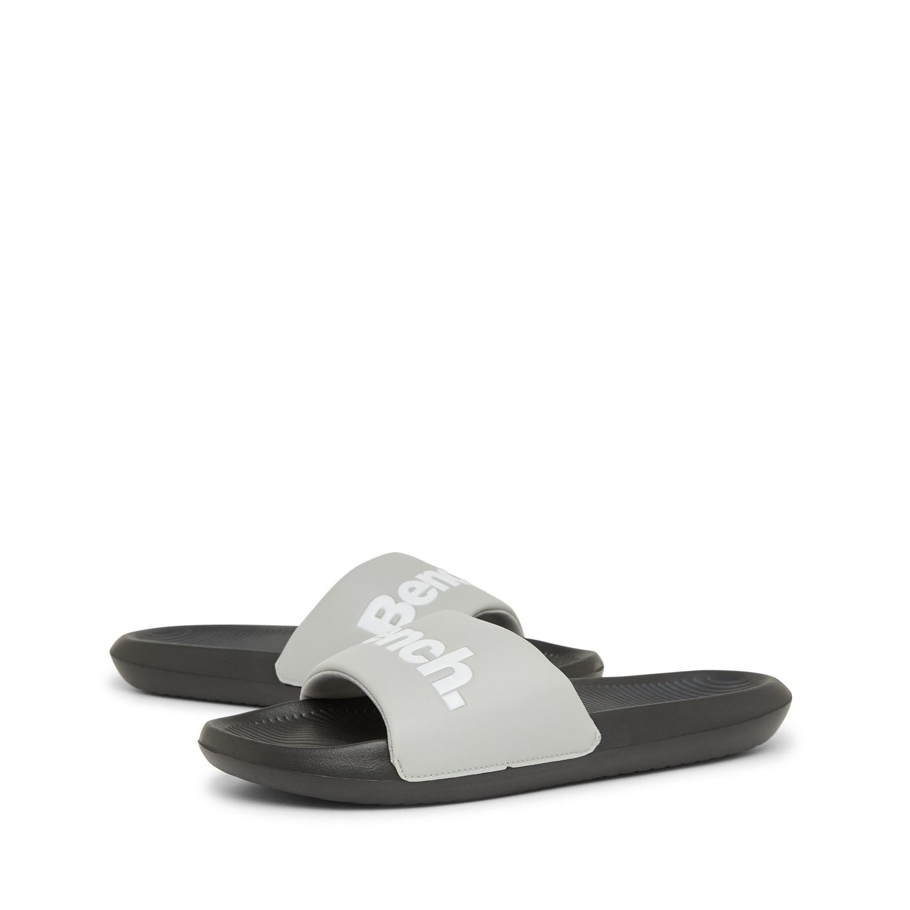 Bench Cruise Logo Print Open Toe Slides
