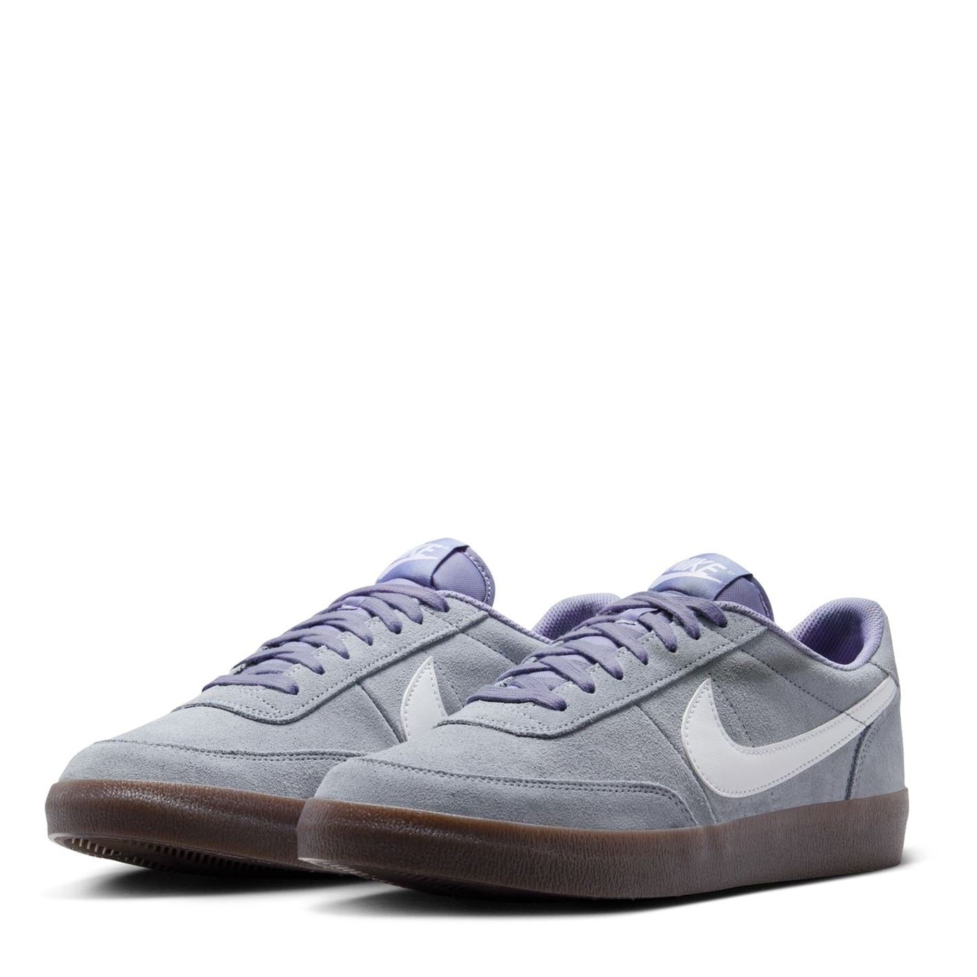 Nike Leather Low Top Flat Heel Sneakers