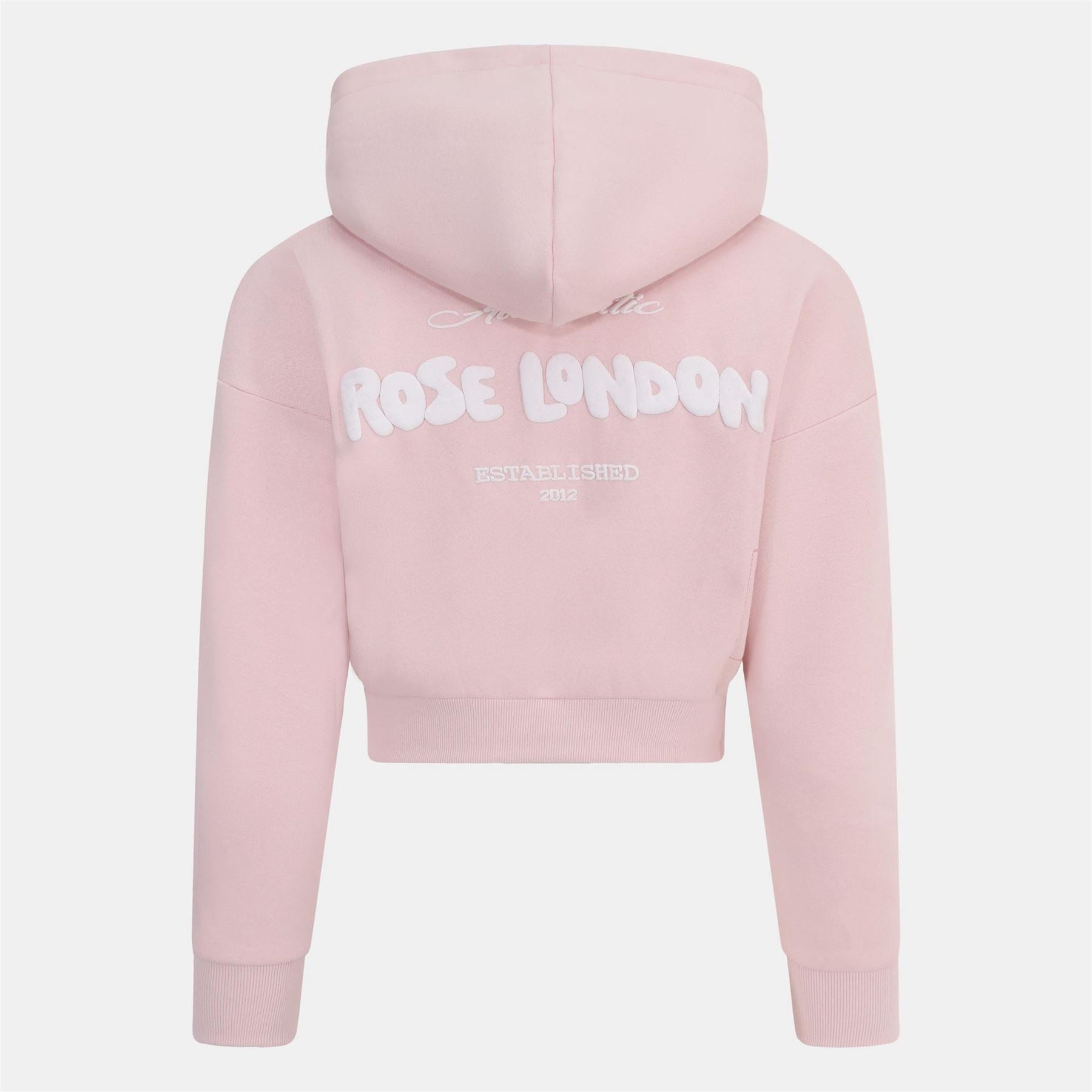 Rose London Crop Hoodie Junior Girls
