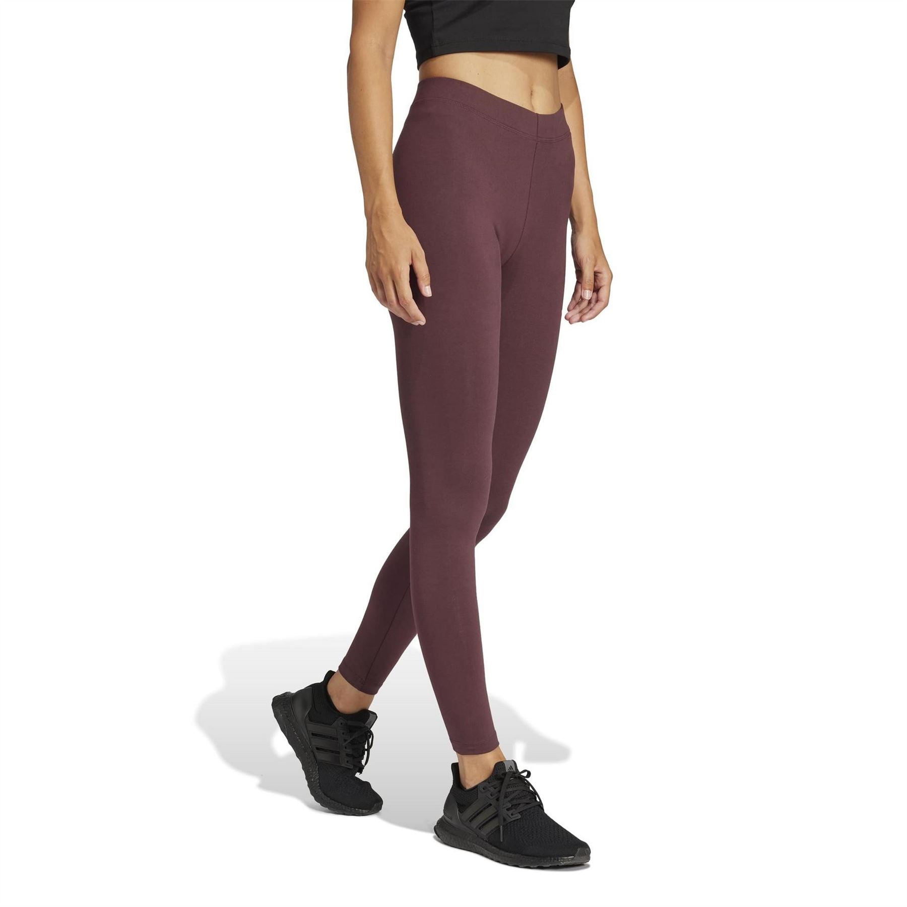 adidas Solid Patterned Shapewear Leggings