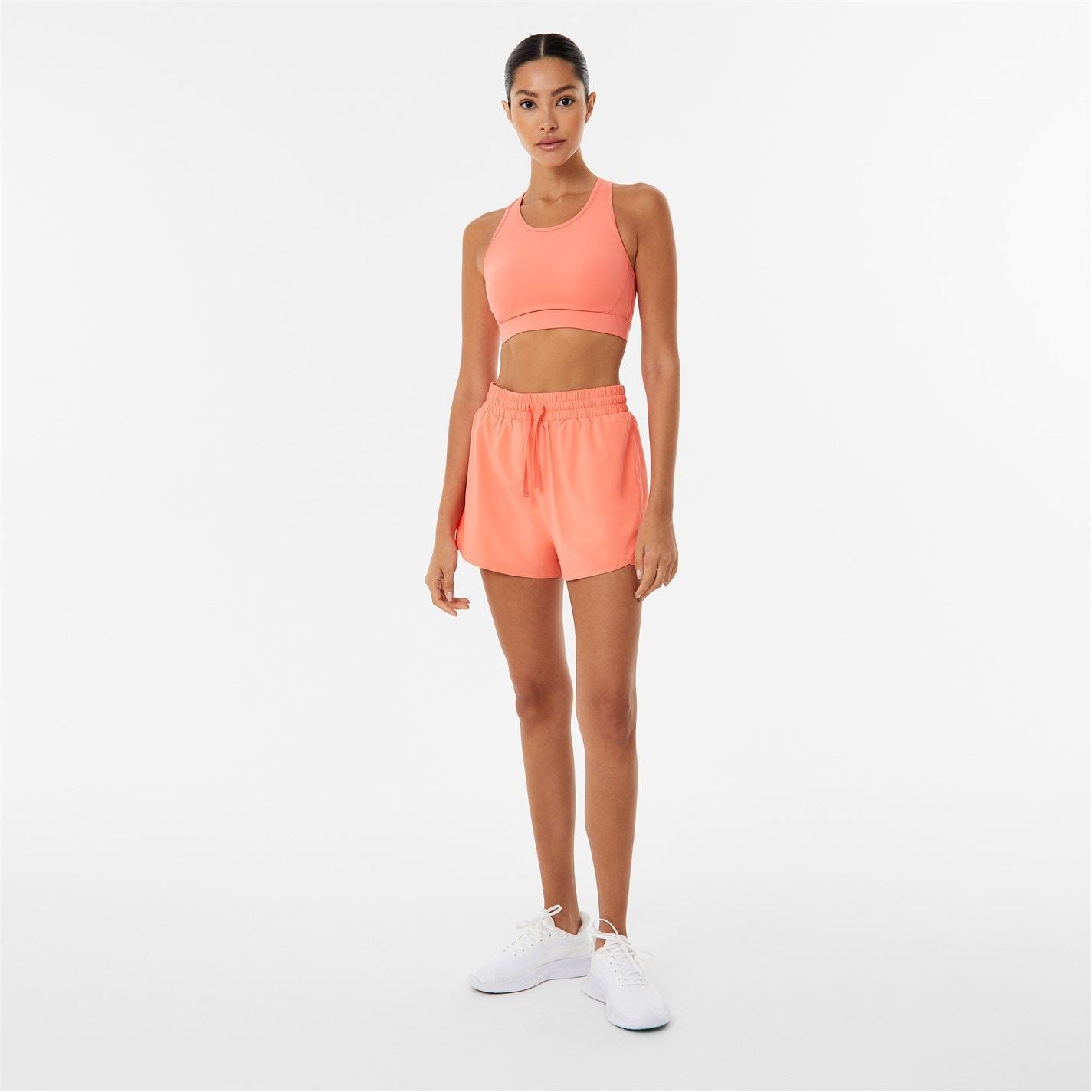 USA Pro Womens 2 In 1 Runner Shorts