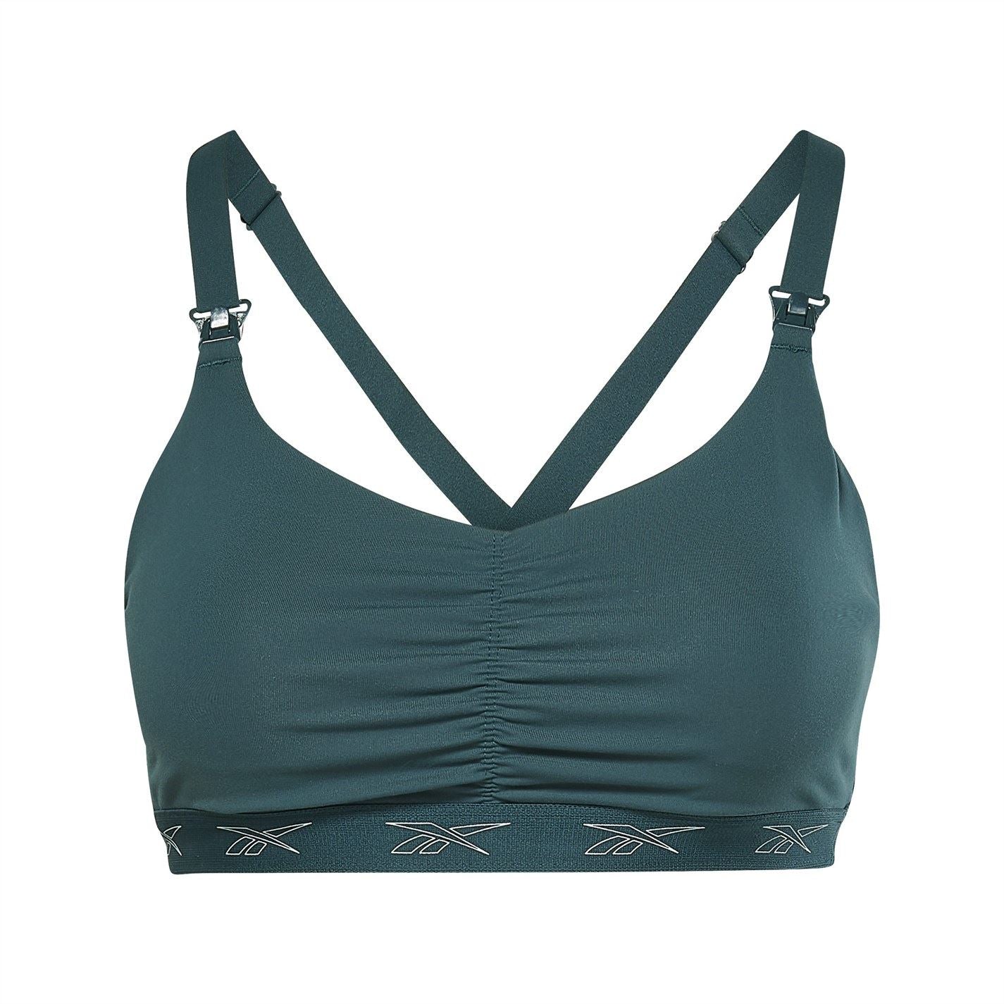 Reebok Womens Nursing Sports Bra Medium Impact