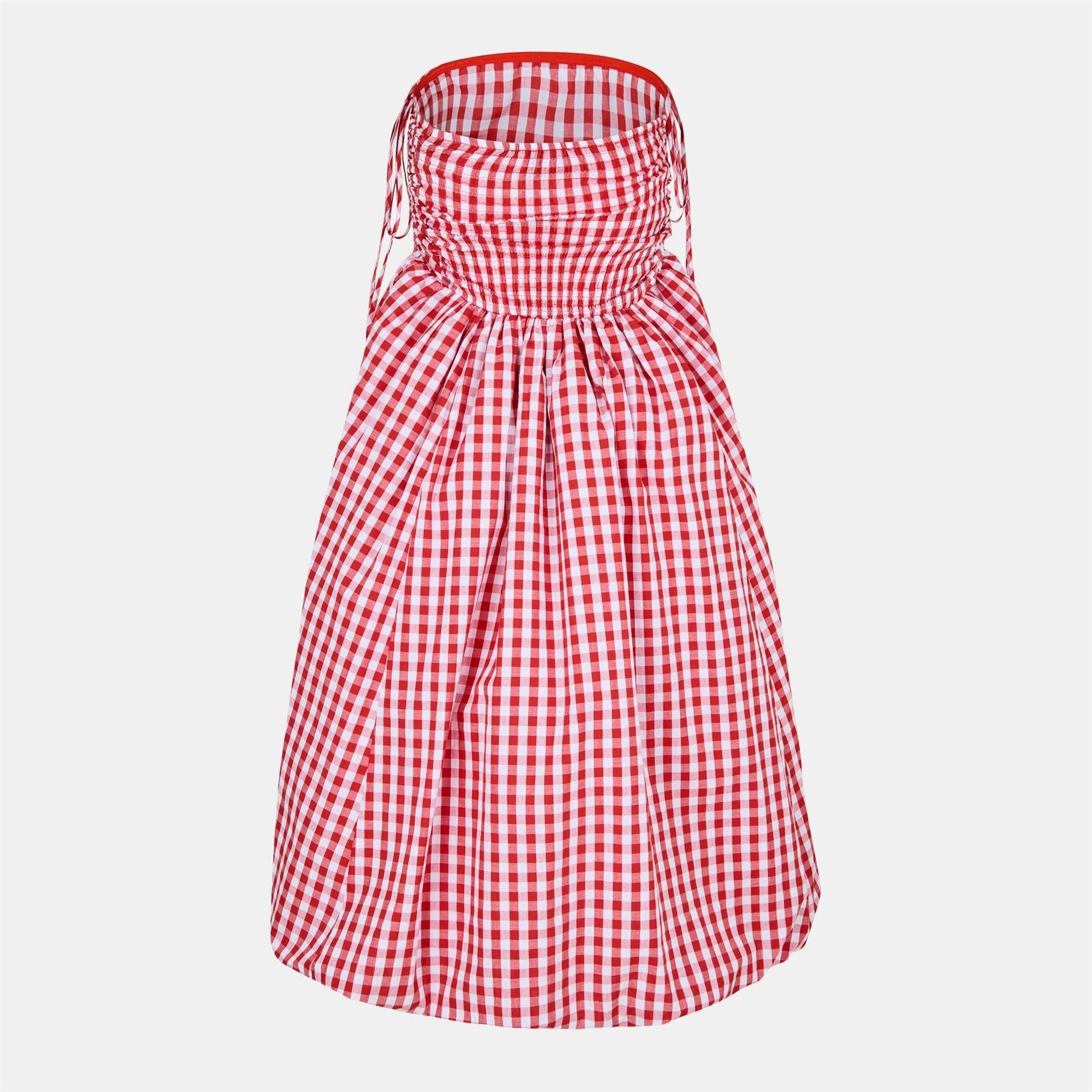 AmyLynn Amy Lynn Alexa Shoulder Tie Ultra Mini Peplum Dress