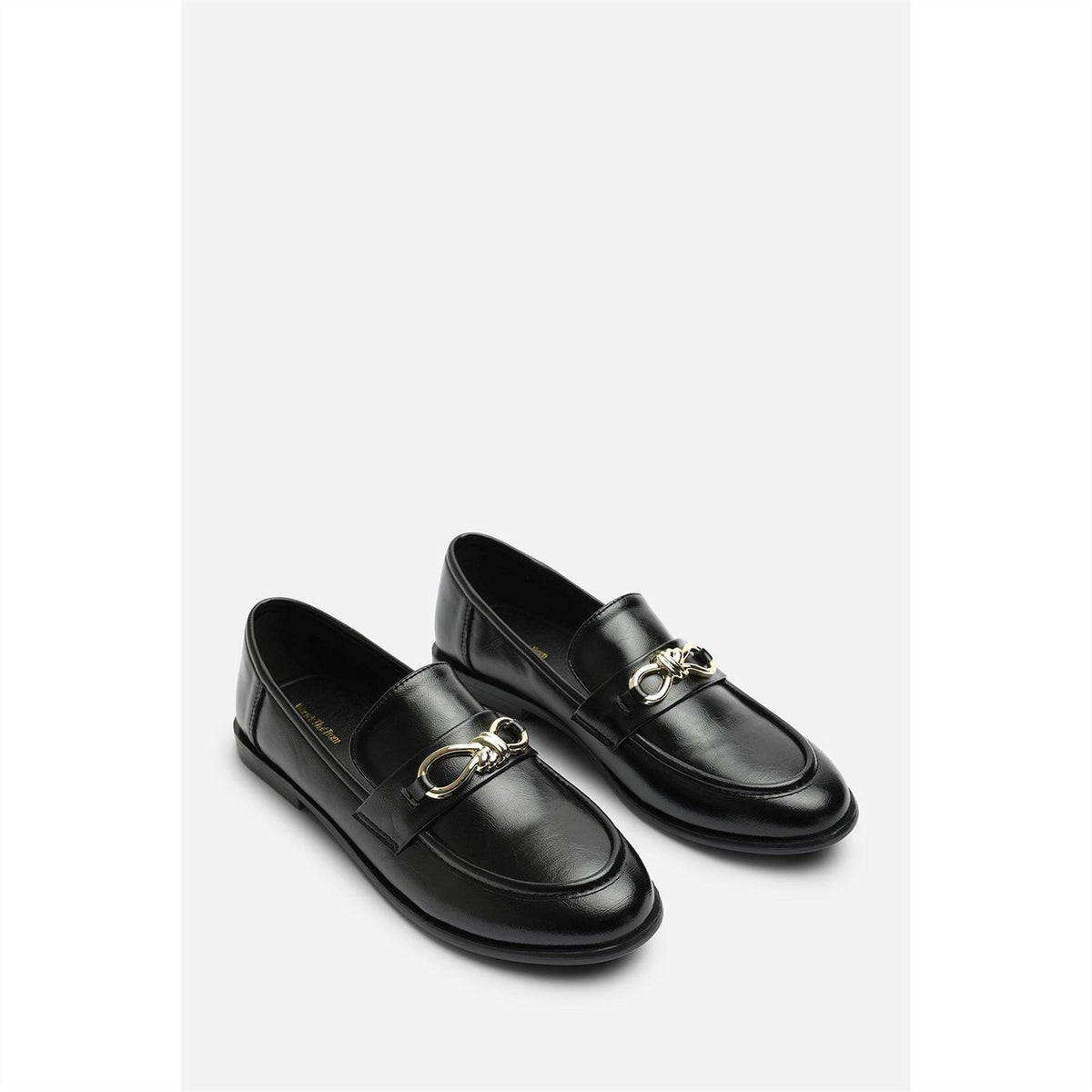 Wheres That From Knot Trim Hardware Detail Flat Loafers