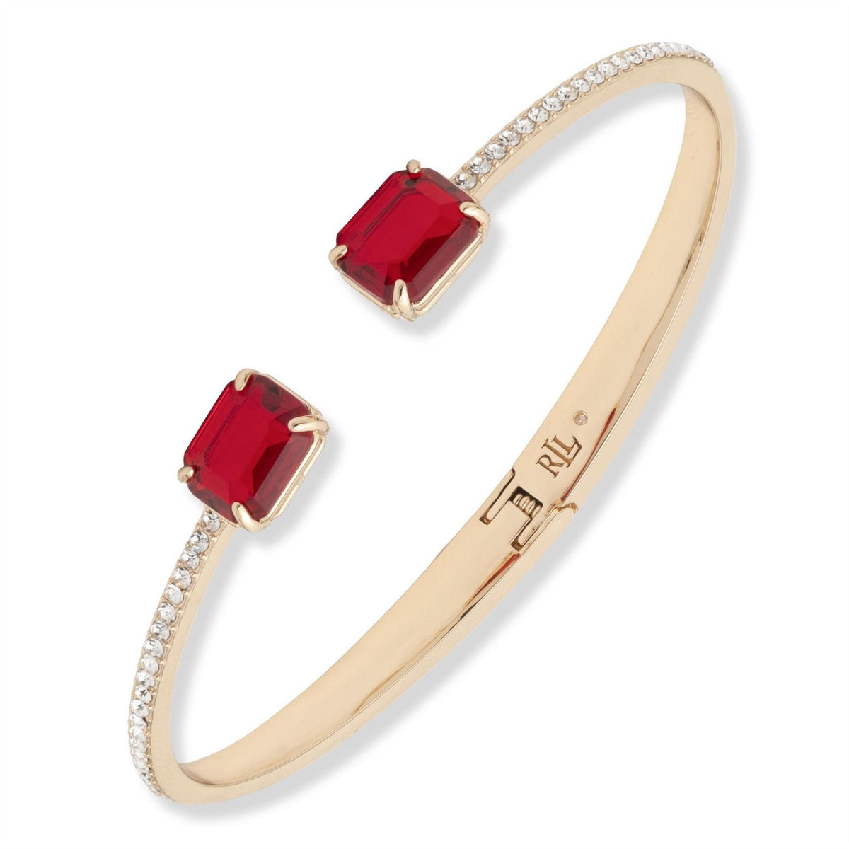 Lauren by Ralph Lauren Ralph Lauren Boxed Pave Cuff Bangle