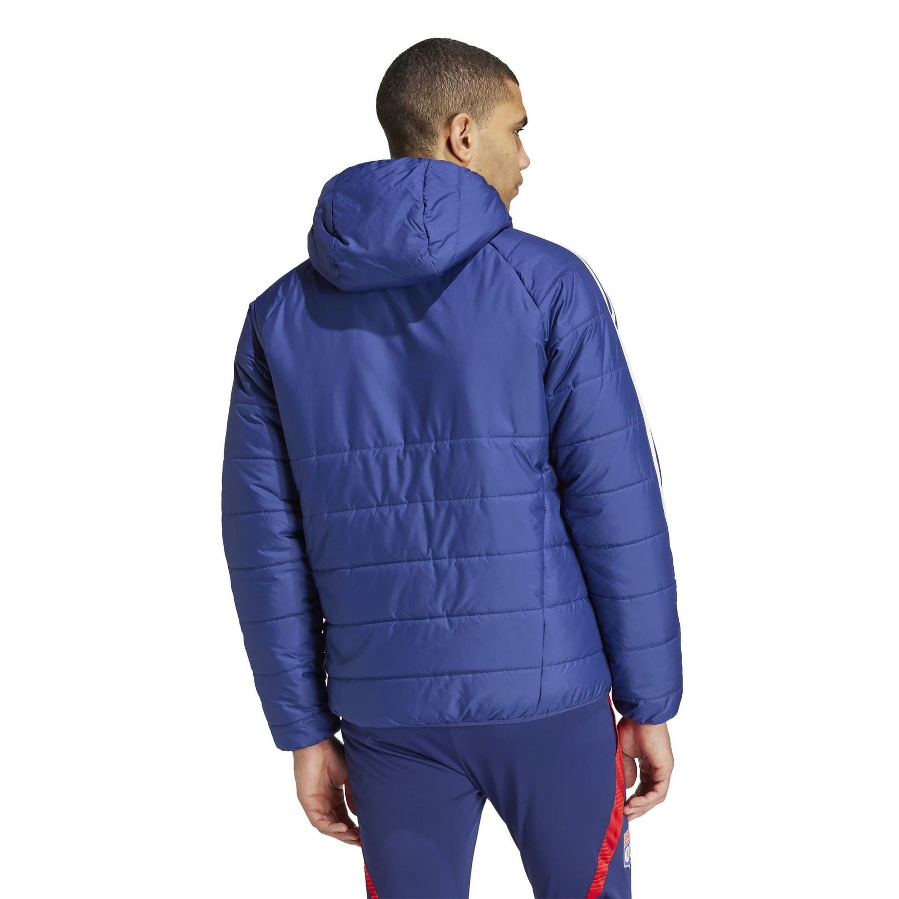 adidas Mens Olympique Lyonnais Winter Jacket