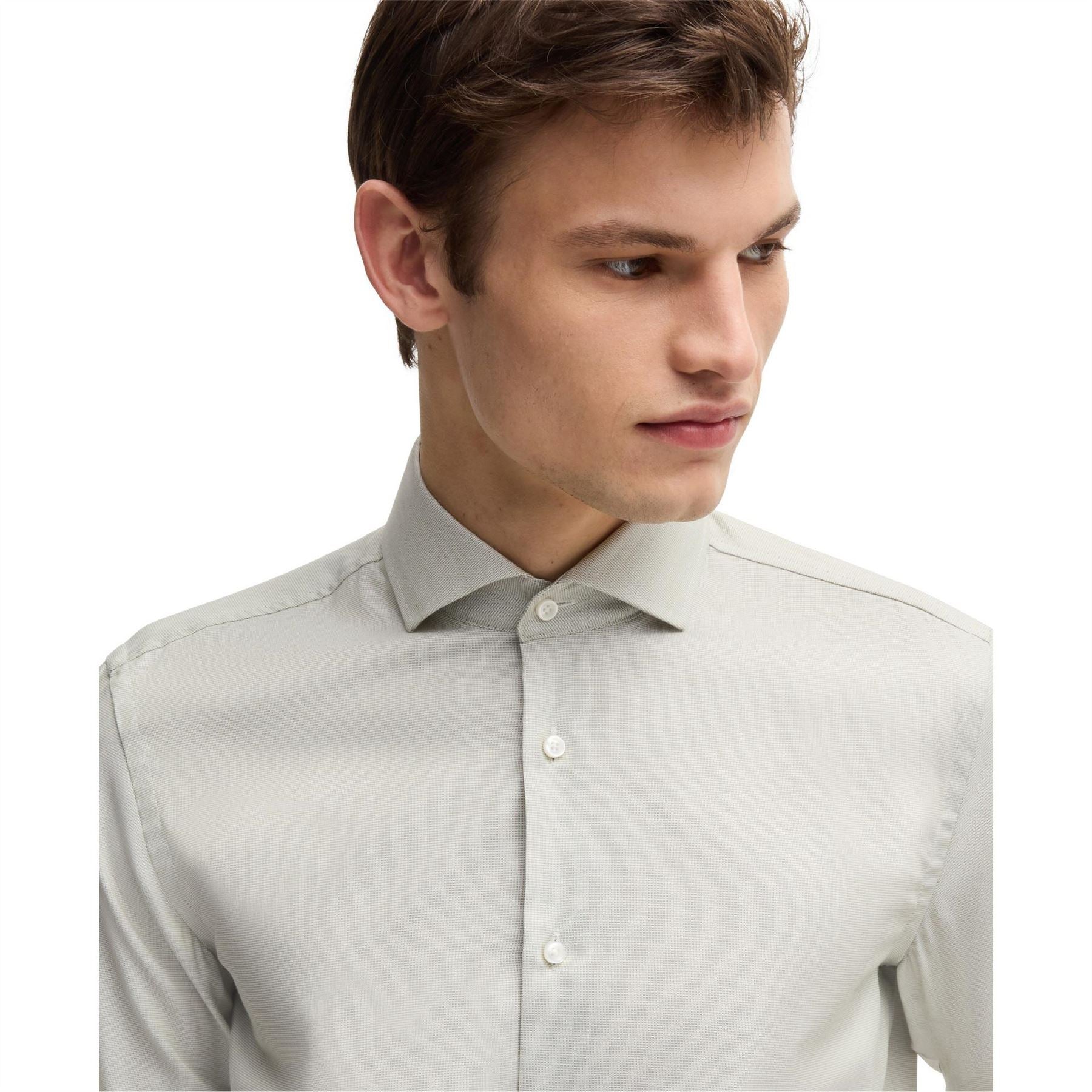 Boss H Hank Spread Long Sleeve Oxford Shirt