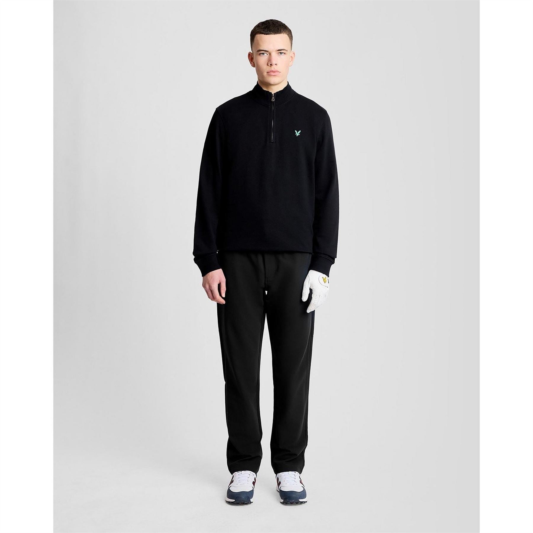 Lyle and Scott  And  Scott Golf Green Eagle Quarter Zip Midlayer