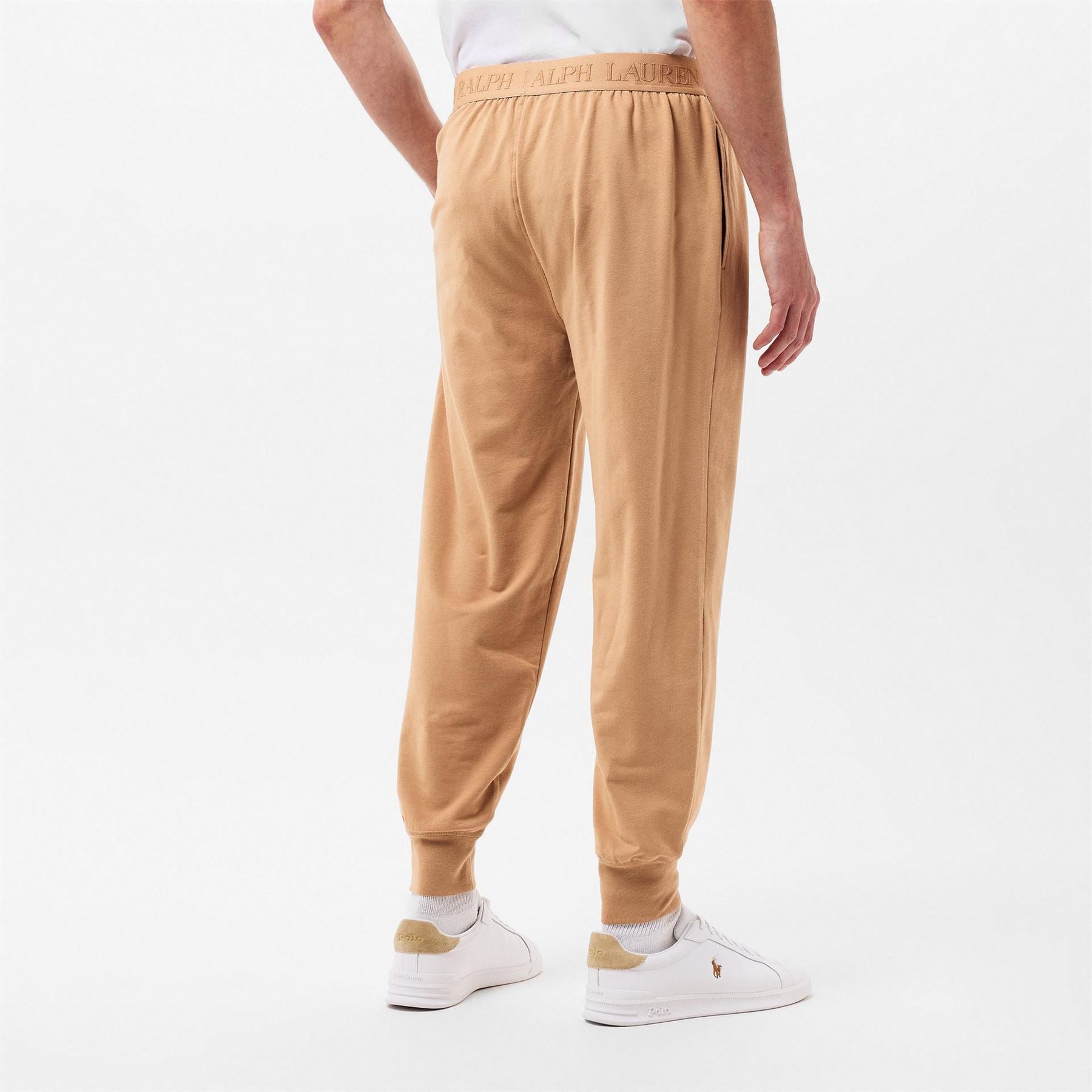 Polo Ralph Lauren Tonal Taped Closed Hem Jersey Joggers