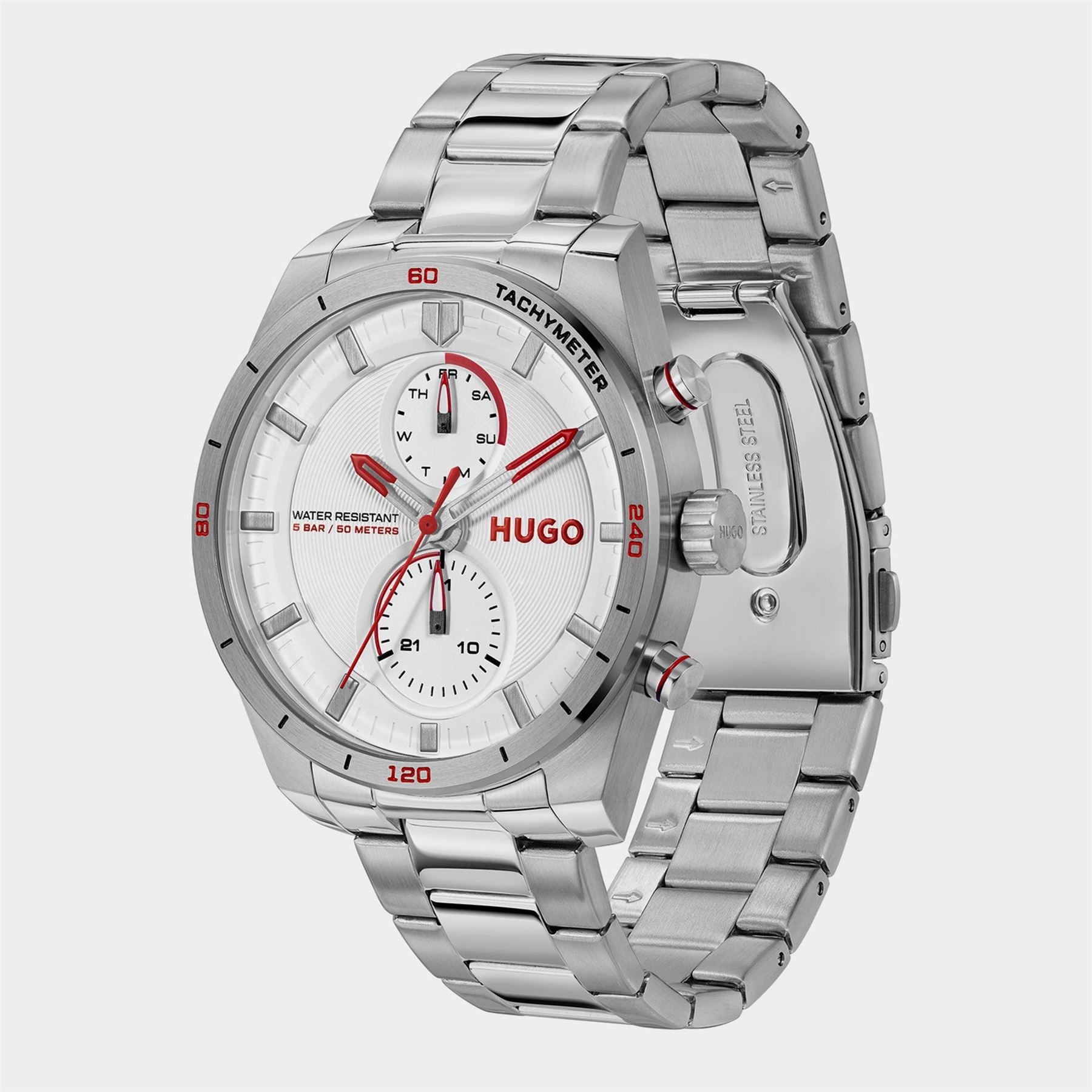 Hugo Fast 44mm Multifunction Watch Mens