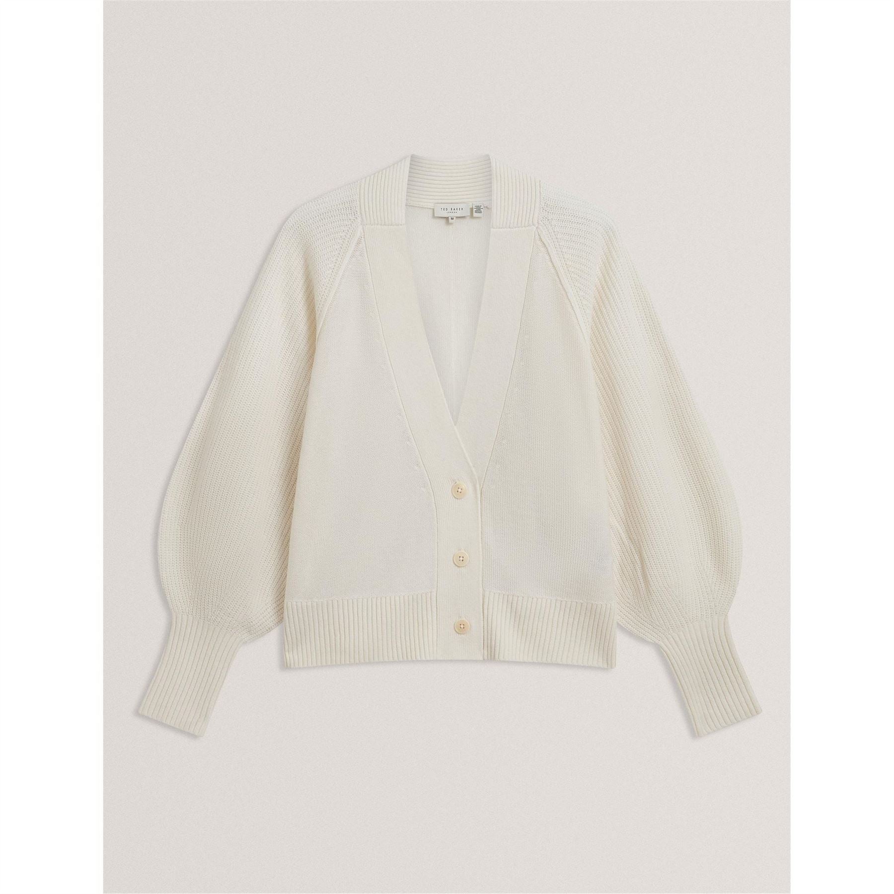 Ted Baker V-Neck Long Sleeve Raglan Sweater