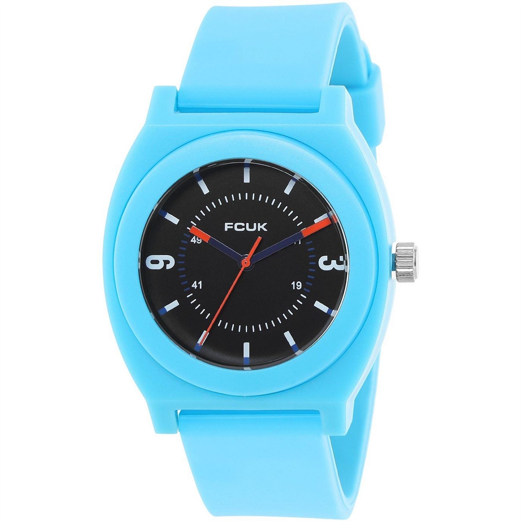 FCUK Analog Black Dial Unisex Watch