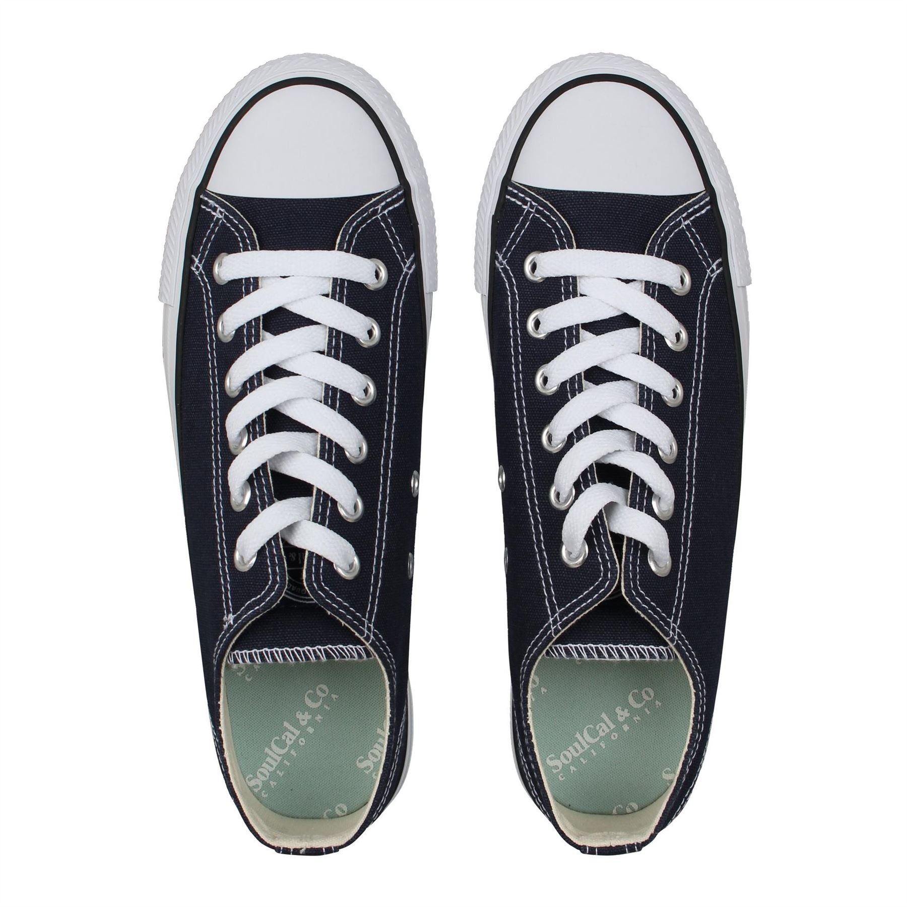 SoulCal Canvasas Low Ladies Canvasas Shoes