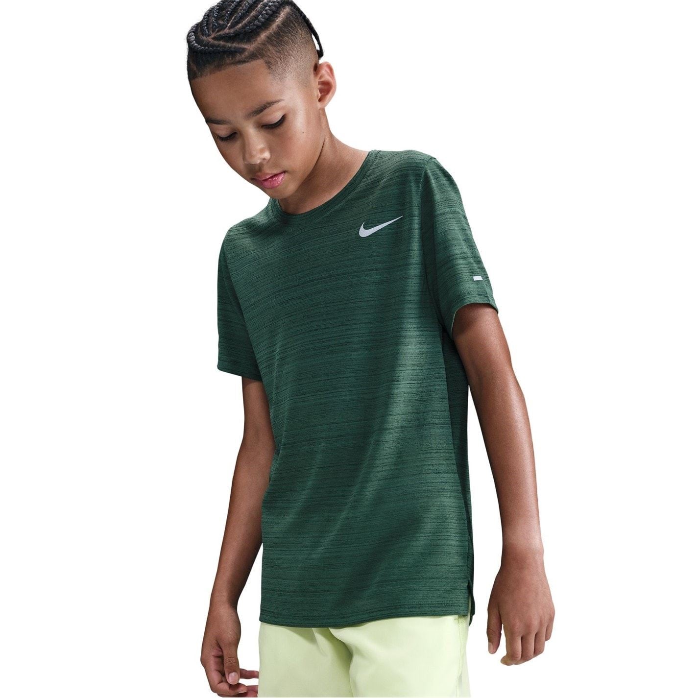 Nike Dri Fit Miler Big Kids (boys) Training Top