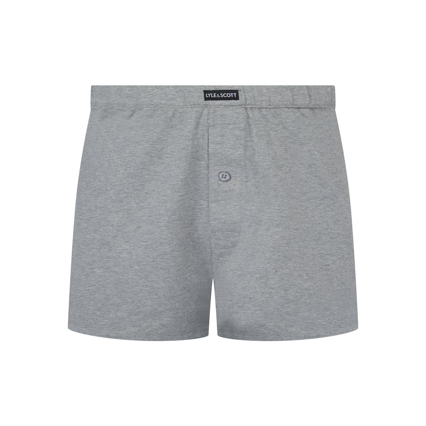 Lyle and Scott 3 Piece Plain Design Boxer Shorts