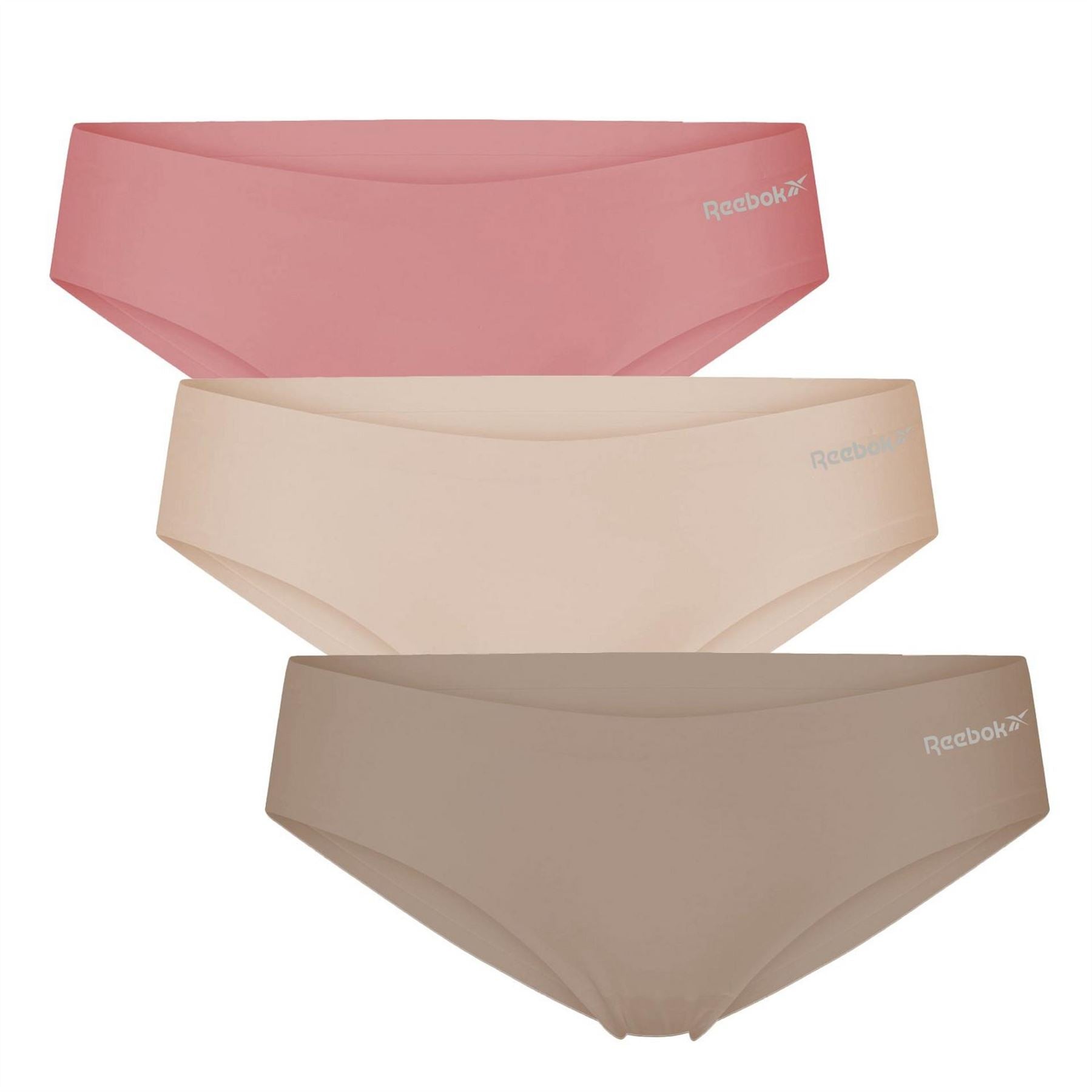 Reebok 3 Pack Briefs Susie