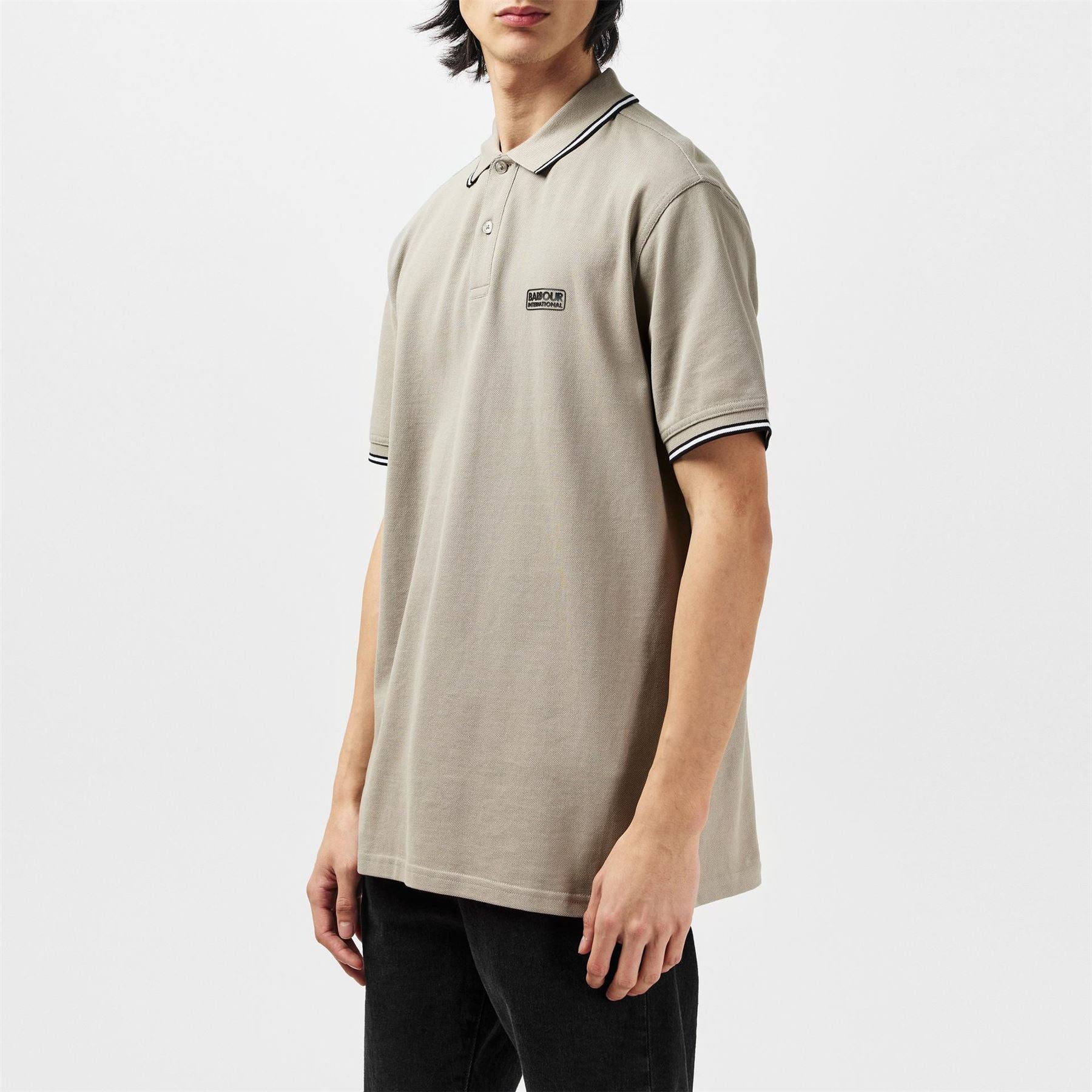 Barbour International Tipped Short Sleeve Polo Shirt