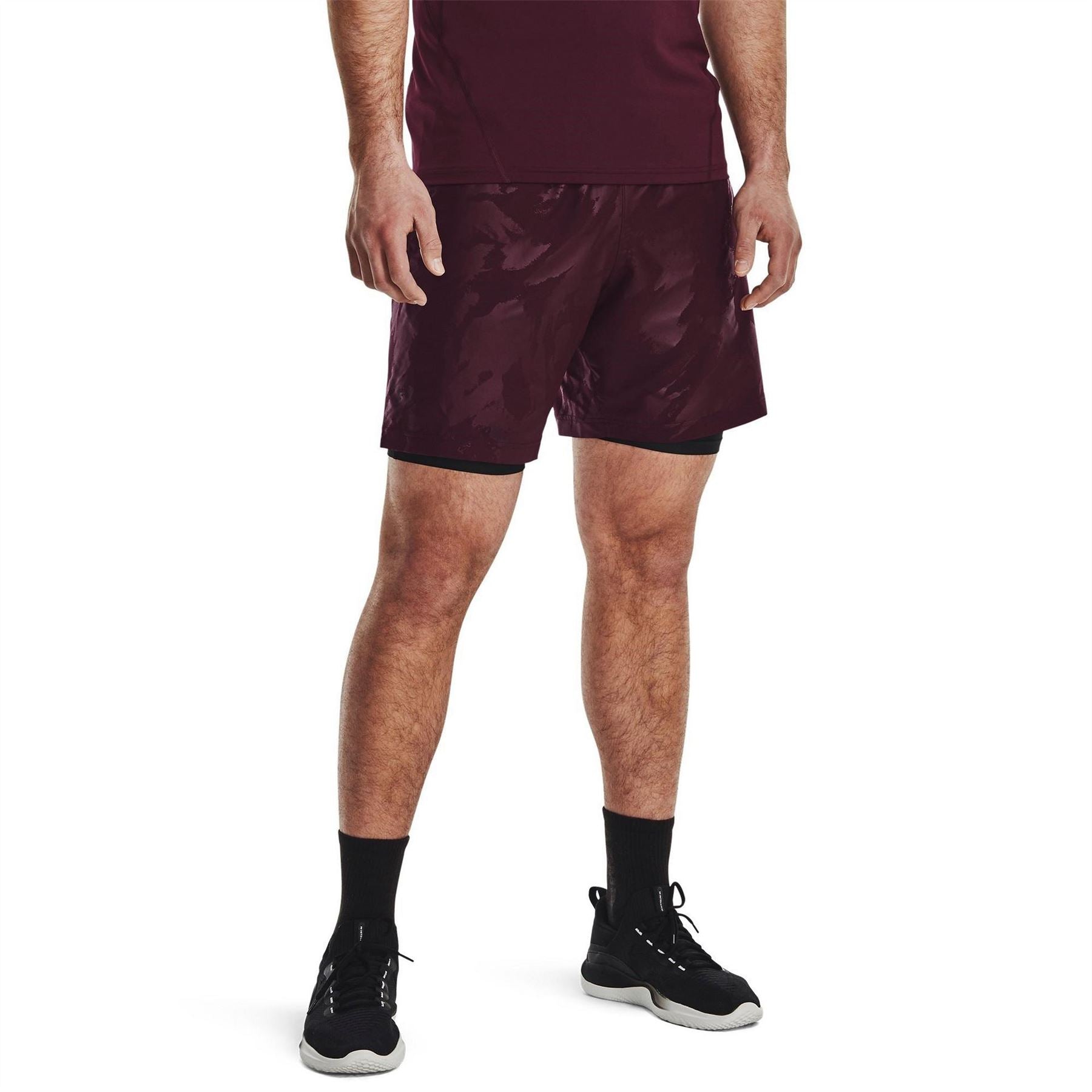 Under Armour Emboss Performance Gym Shorts