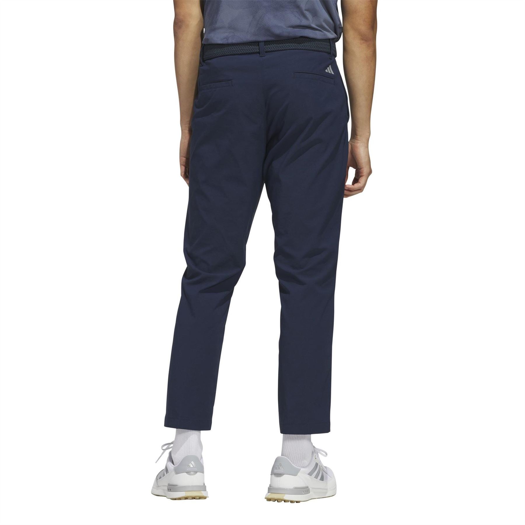 adidas Nylon Bold Logo Solid Patterned Slim Chinos