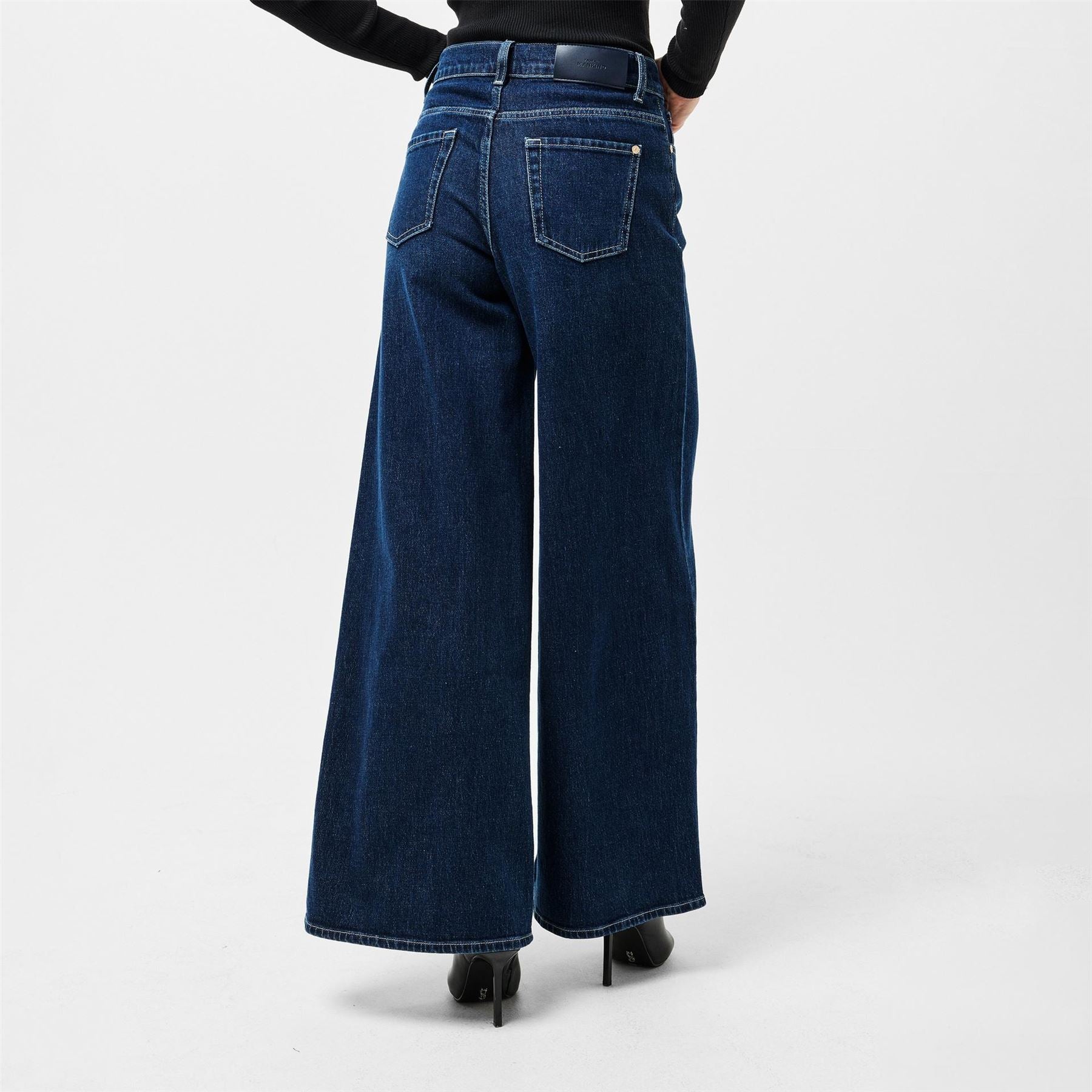 7 For All Mankind Marie Wide Leg Wide Fit Jeans