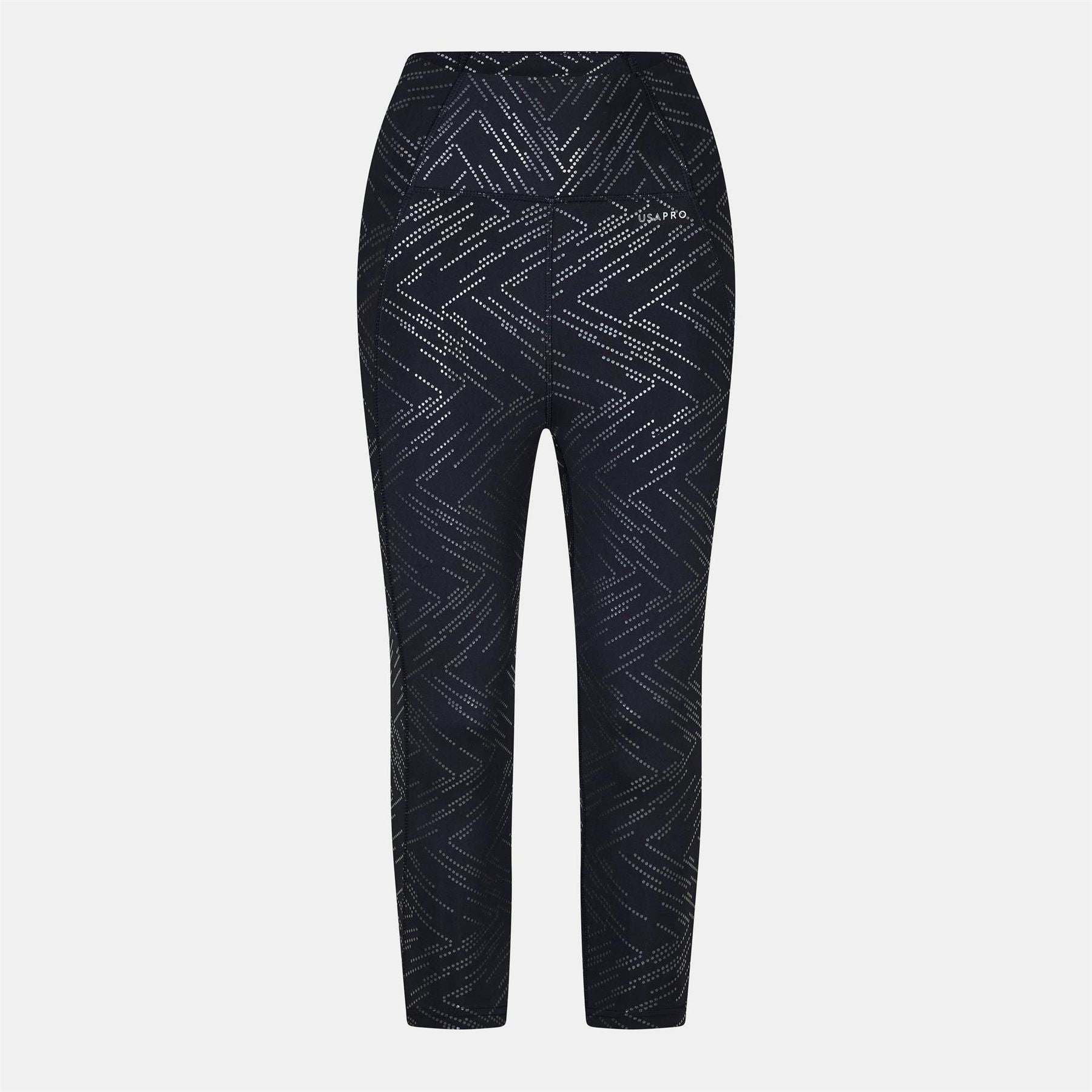 USA Pro High Rise Capri Cropped Leggings