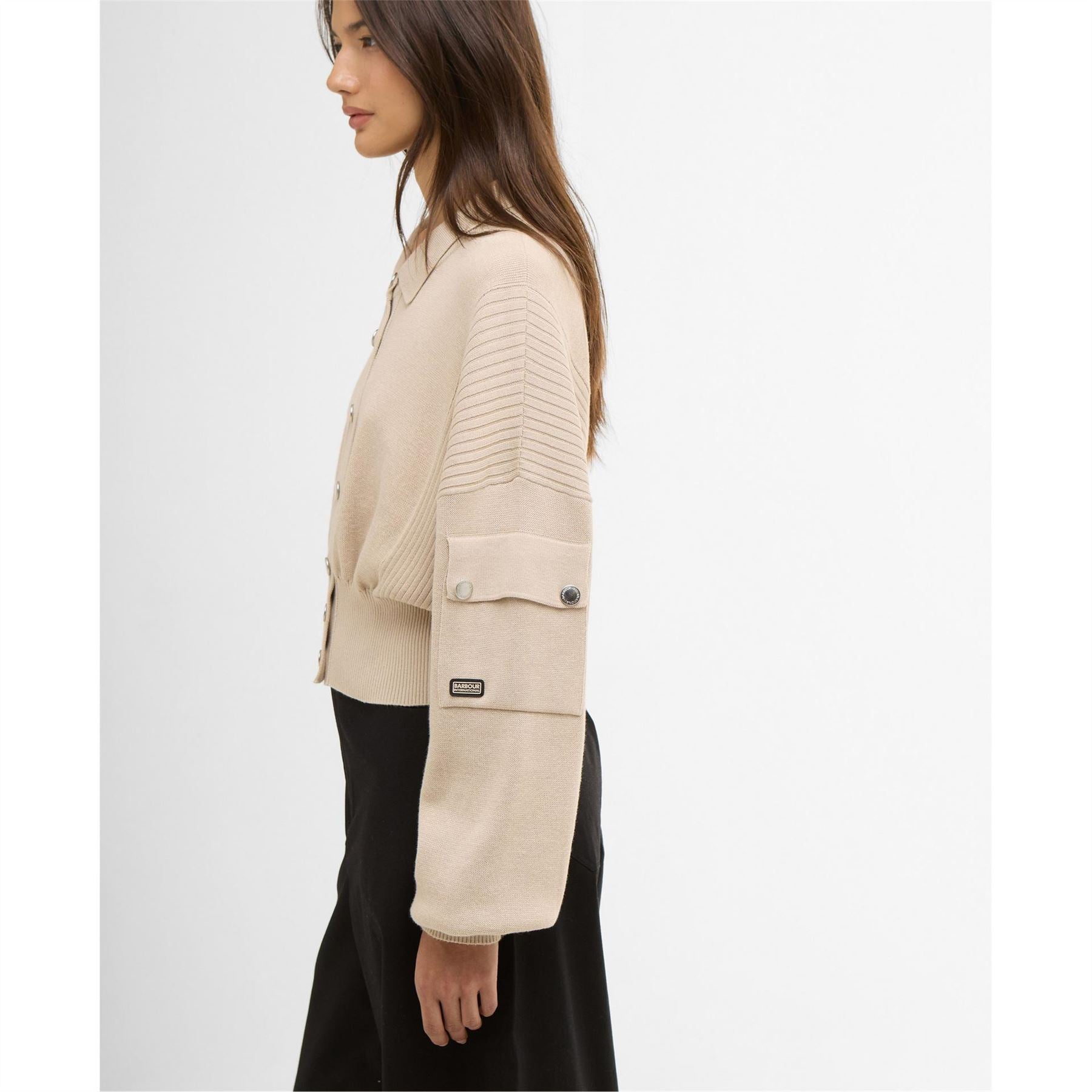 Barbour International Gigi Knitted Bomber
