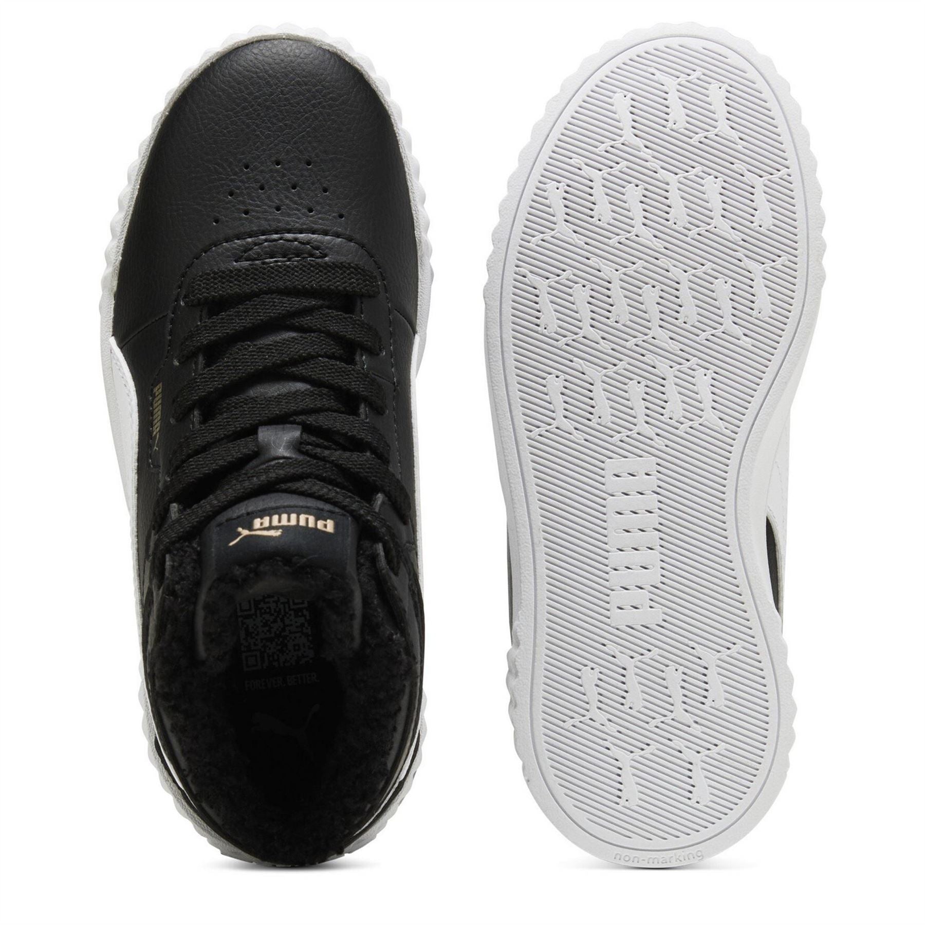 Puma Kids Carina 3.0 Mid High Top Trainers