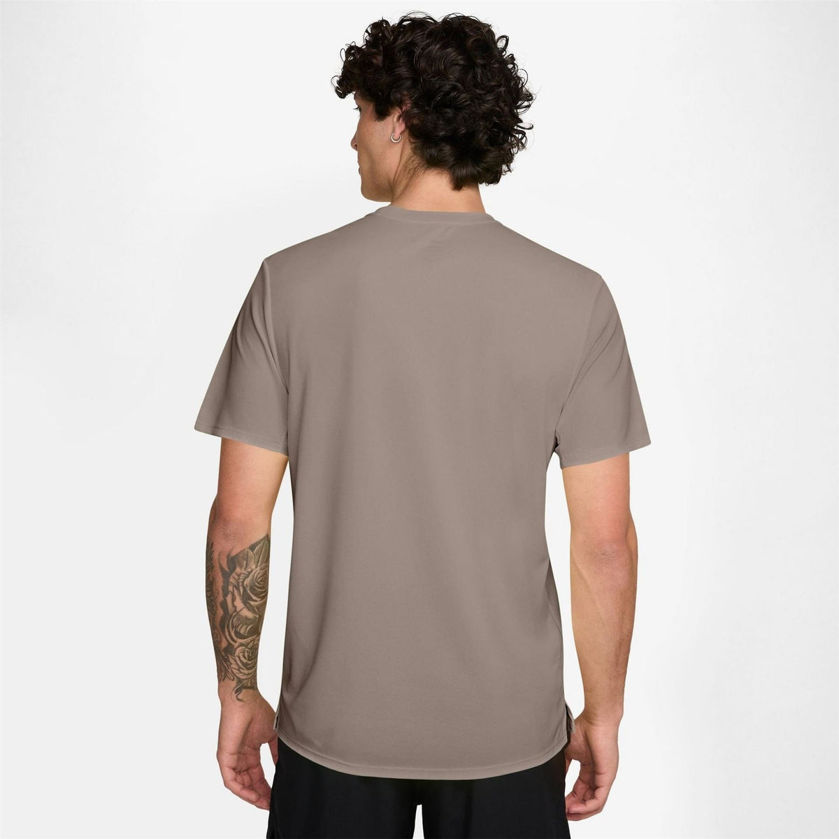Nike Mens Drifit Miler Running Top