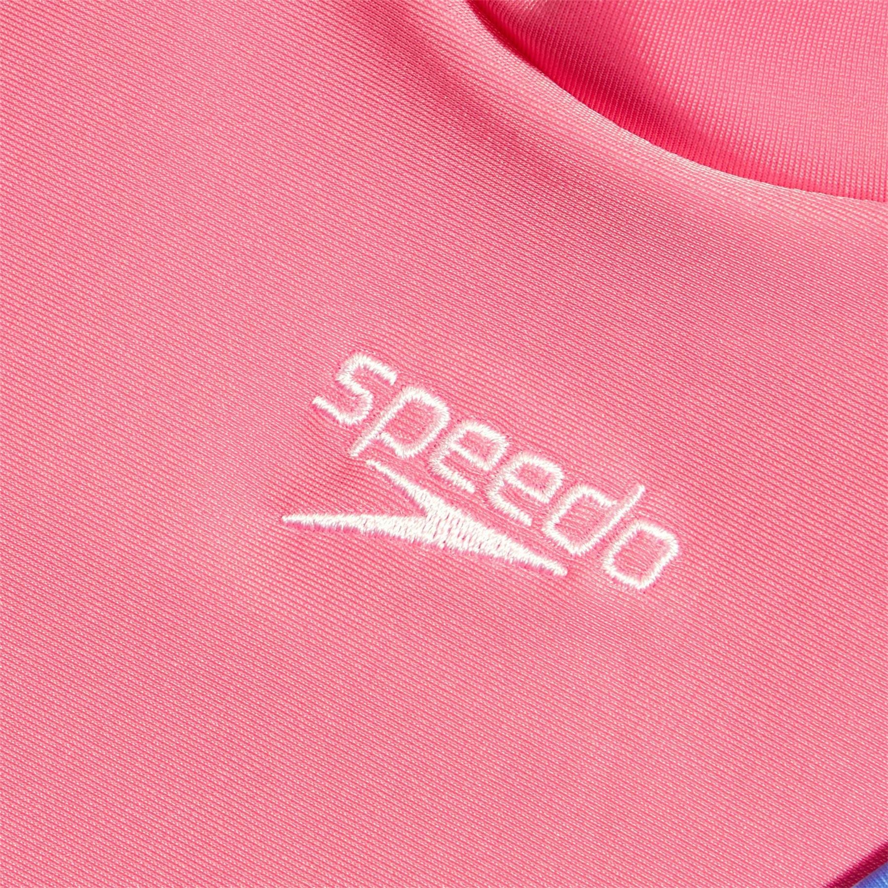 Speedo Short Sleeve One Piece Swimsuit