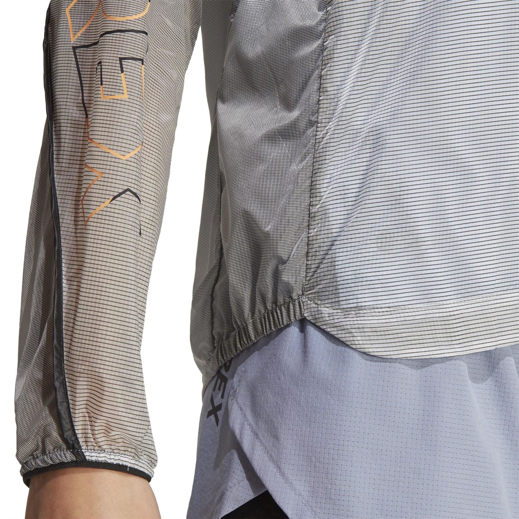adidas Terrex Agravic Windweave Pro Trail Water Resistant Windproof Long Sleeve Performance Running Jacket