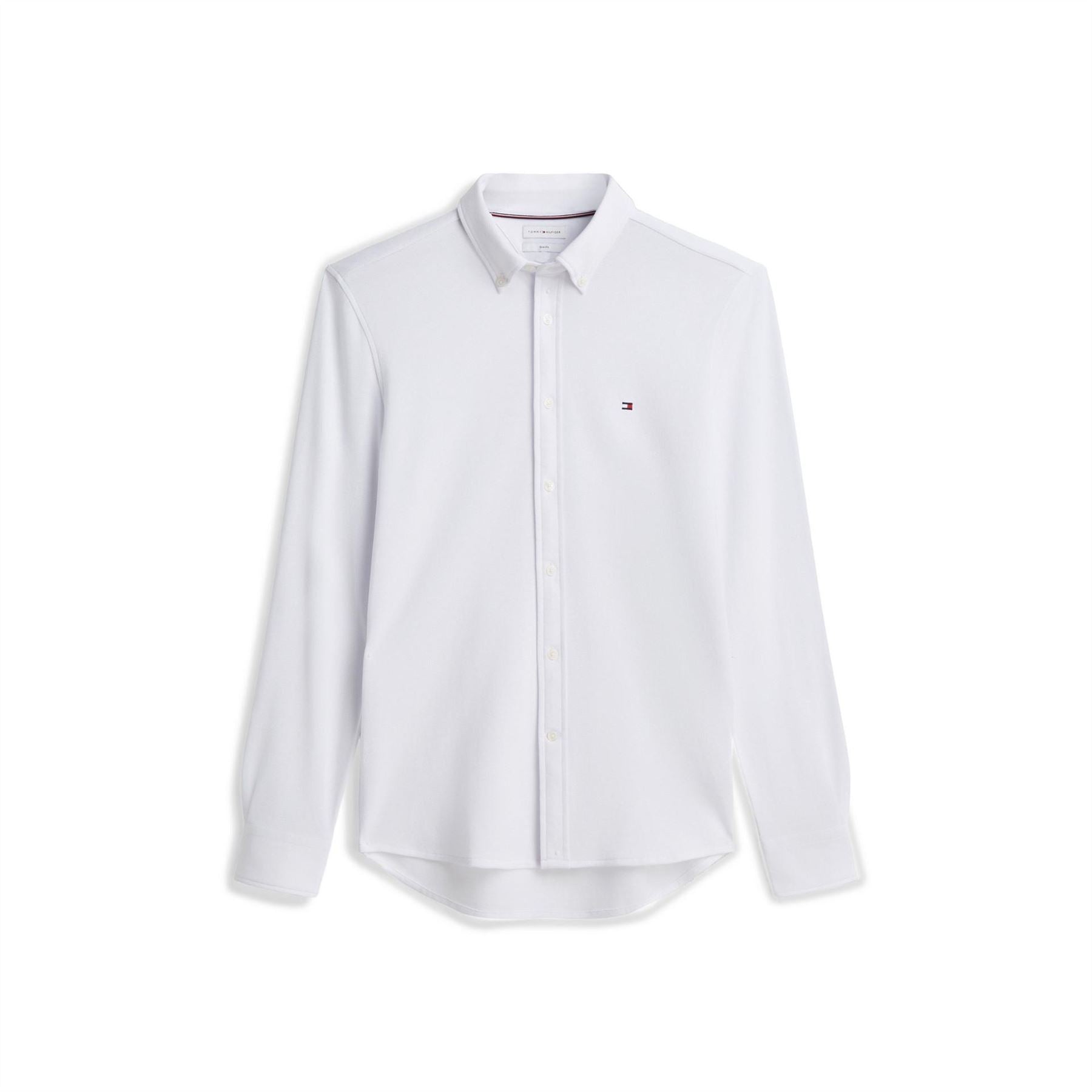 Tommy Hilfiger Cotton Knitted Long Sleeve Slim FiT-Shirt