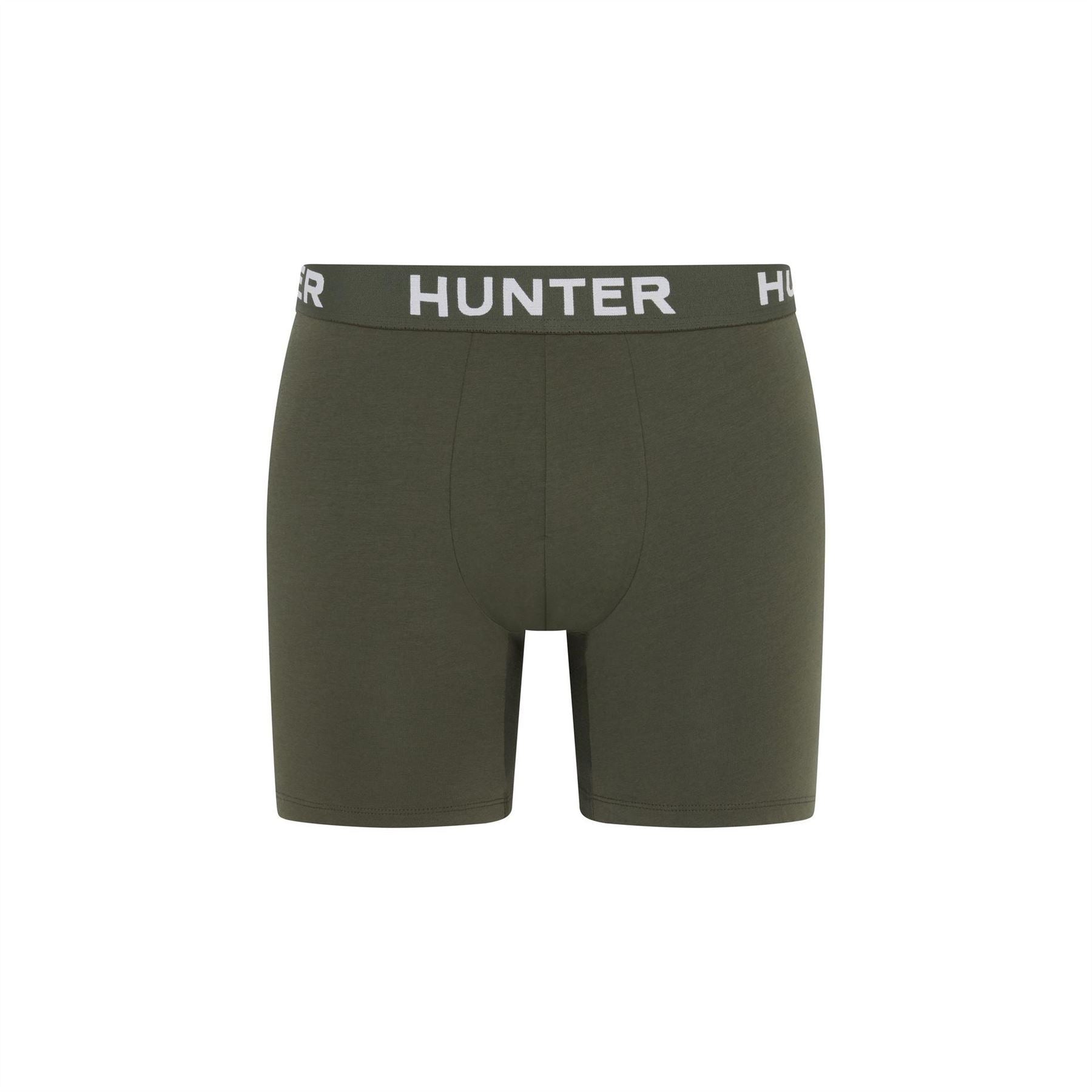 Hunter Mens 3 Pack Cotton Stretch Boxer Briefs