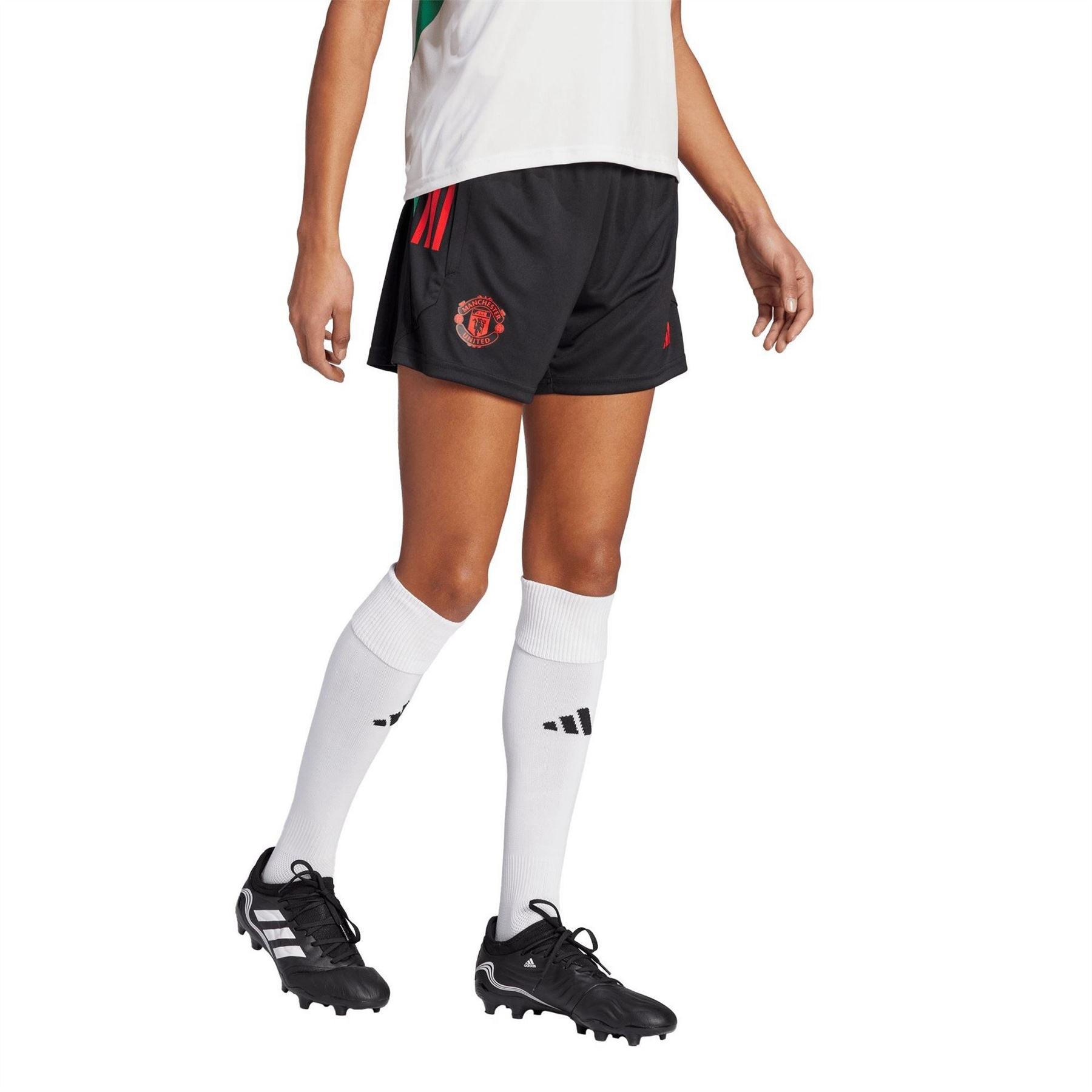 adidas Womens Manchester United Training Shorts 2023 2024