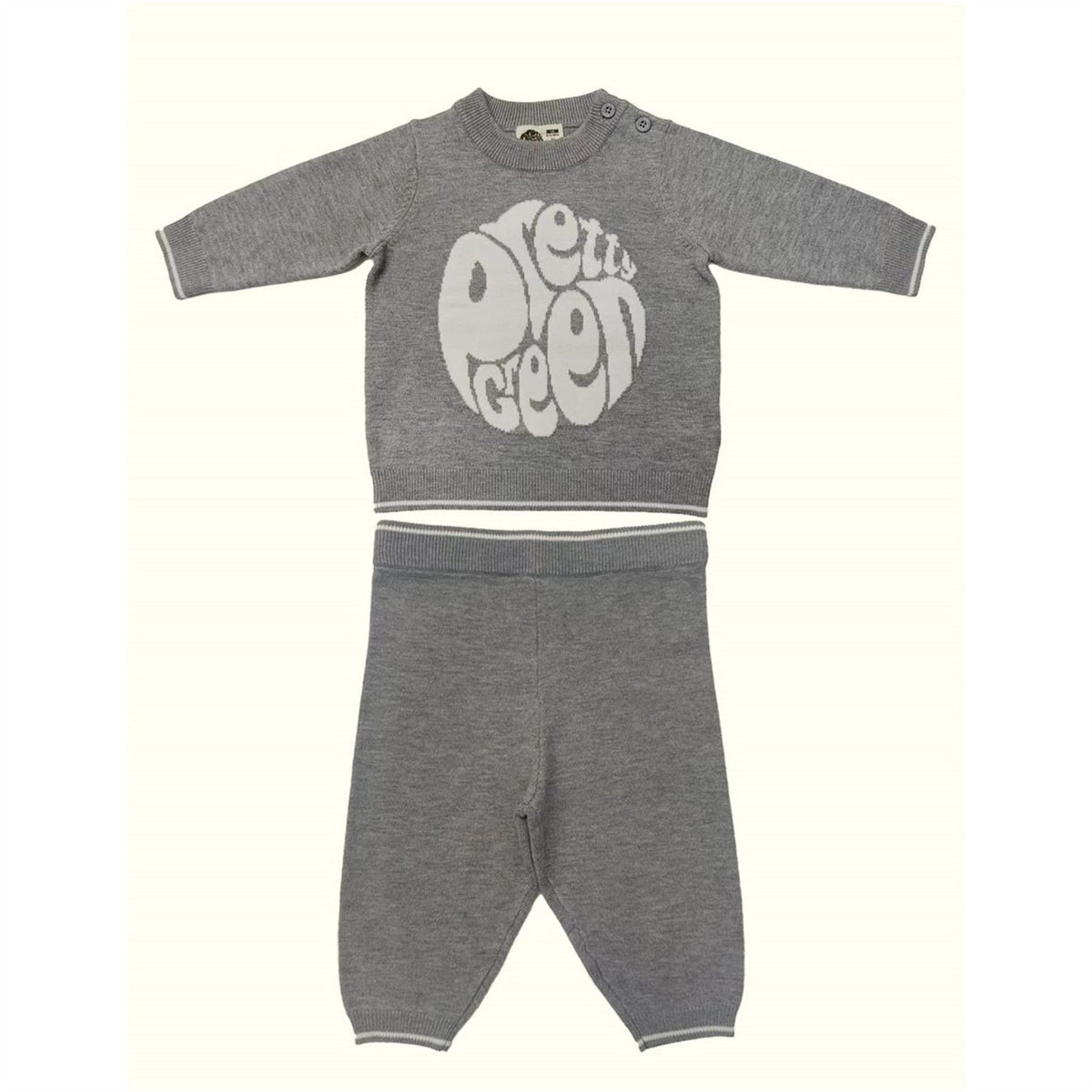 Pretty Green Top and Trouser Pyjama Set