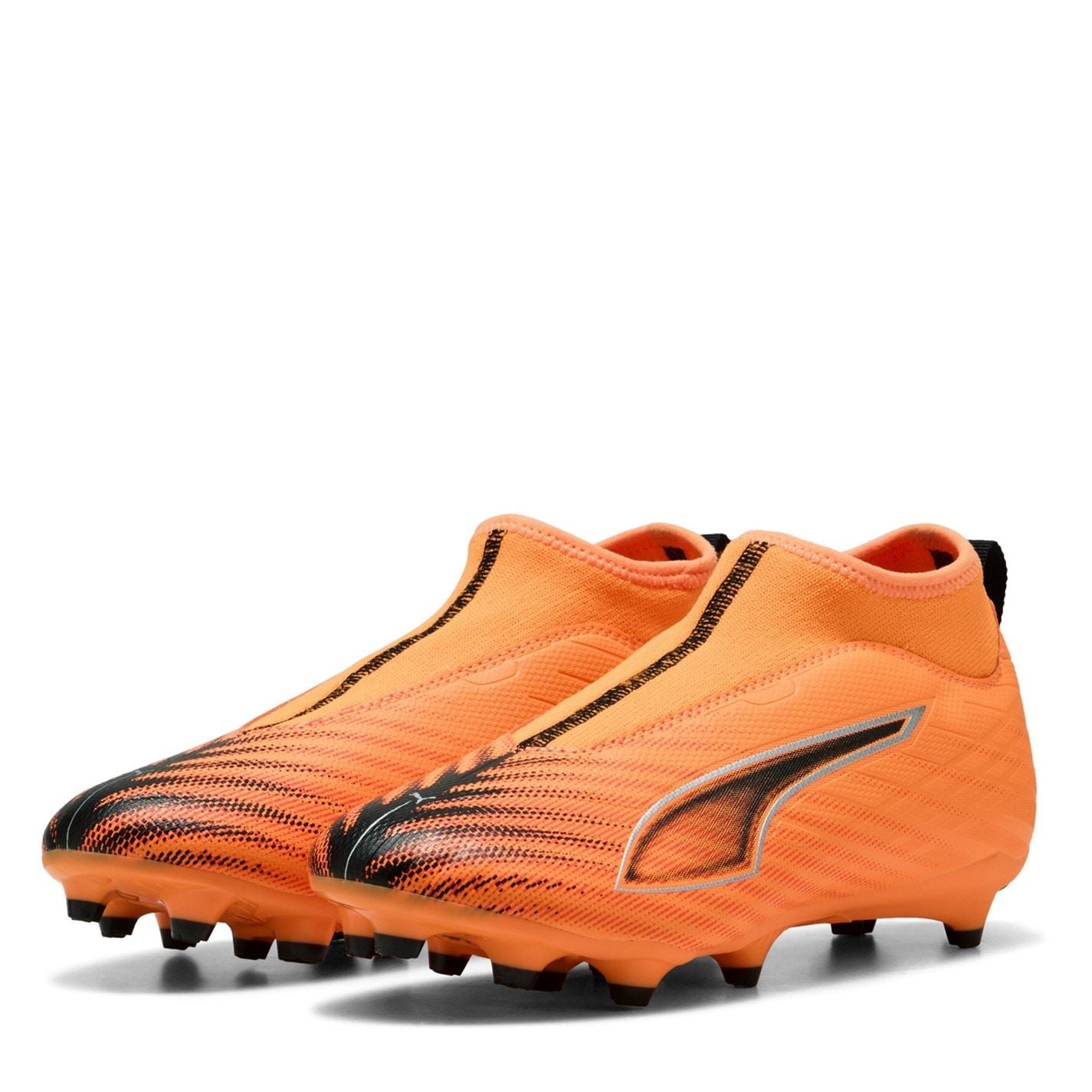 Puma Ultra 5 Match Laceless Junior Firm Ground Football Boots