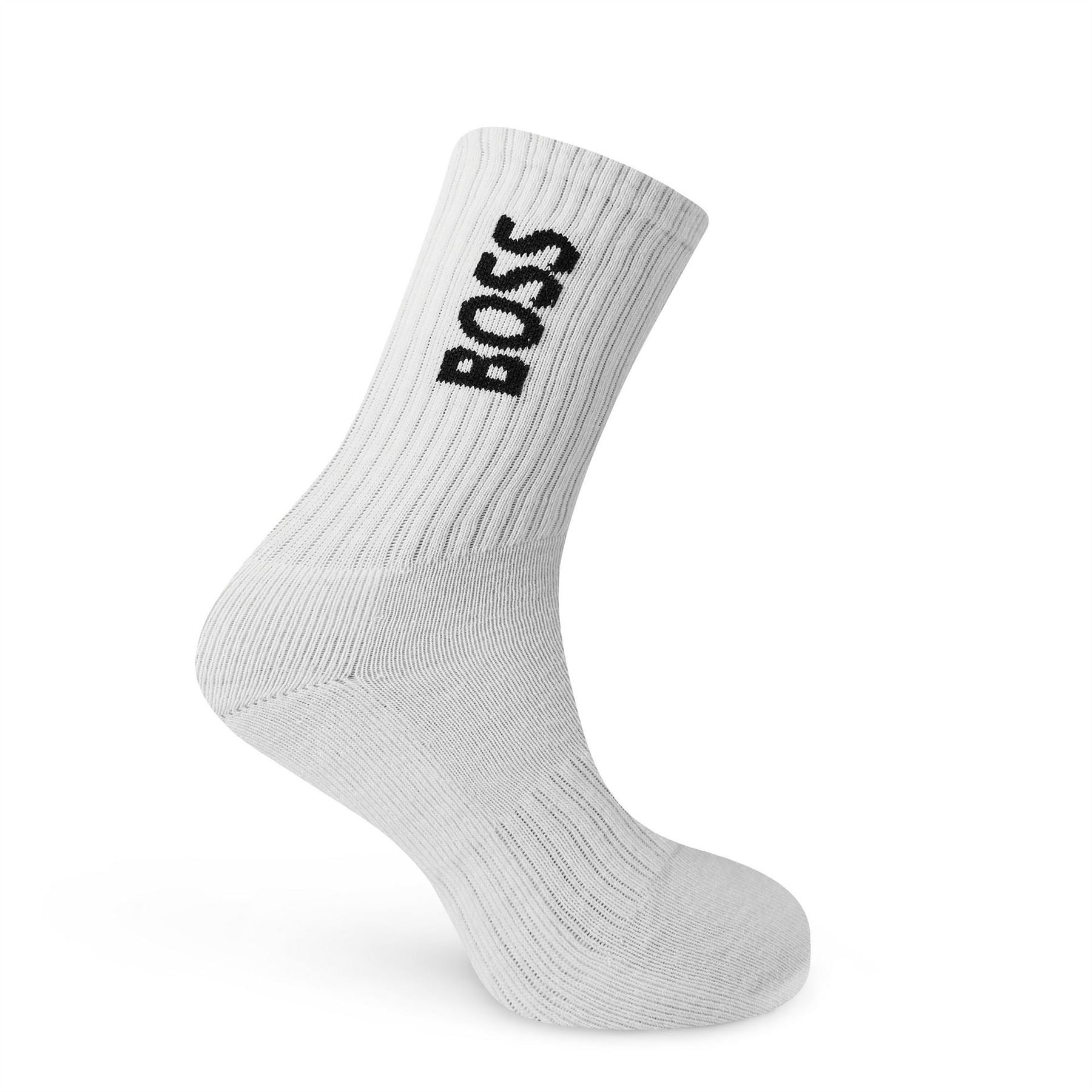 Boss BOSS Bodywear 3 Pack Socks with Logo Detail (Crew)