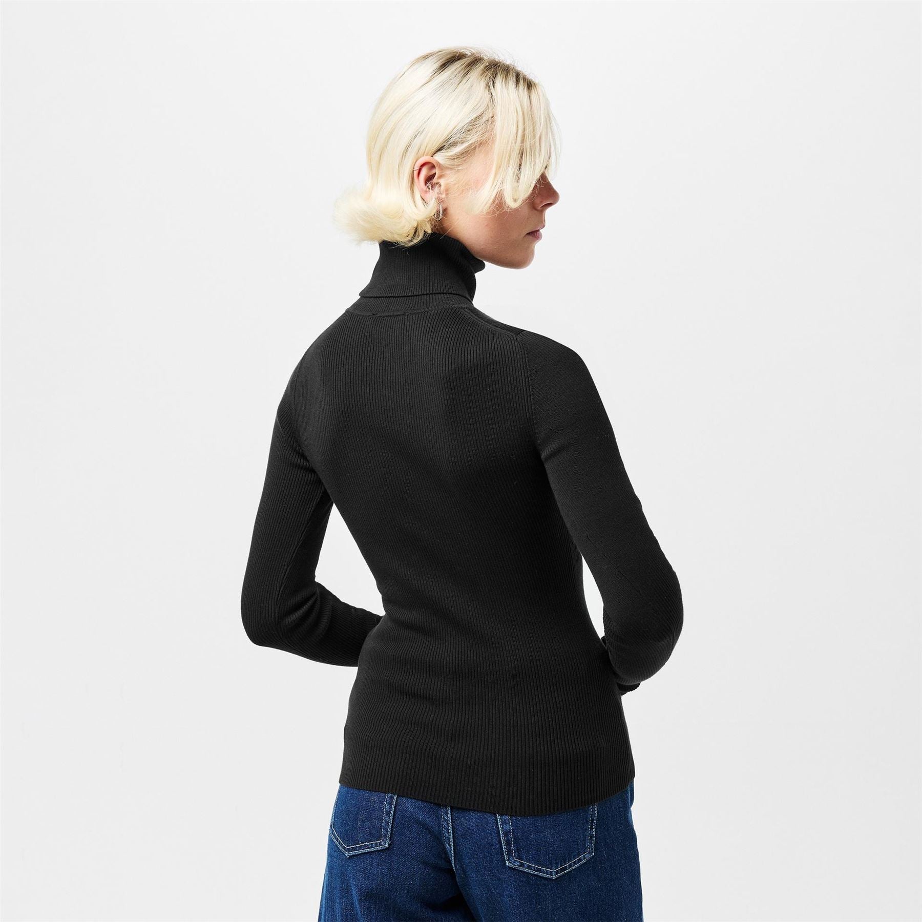 Calvin Klein Jeans Turtle Neck Long Sleeve Slim Fit Sweater