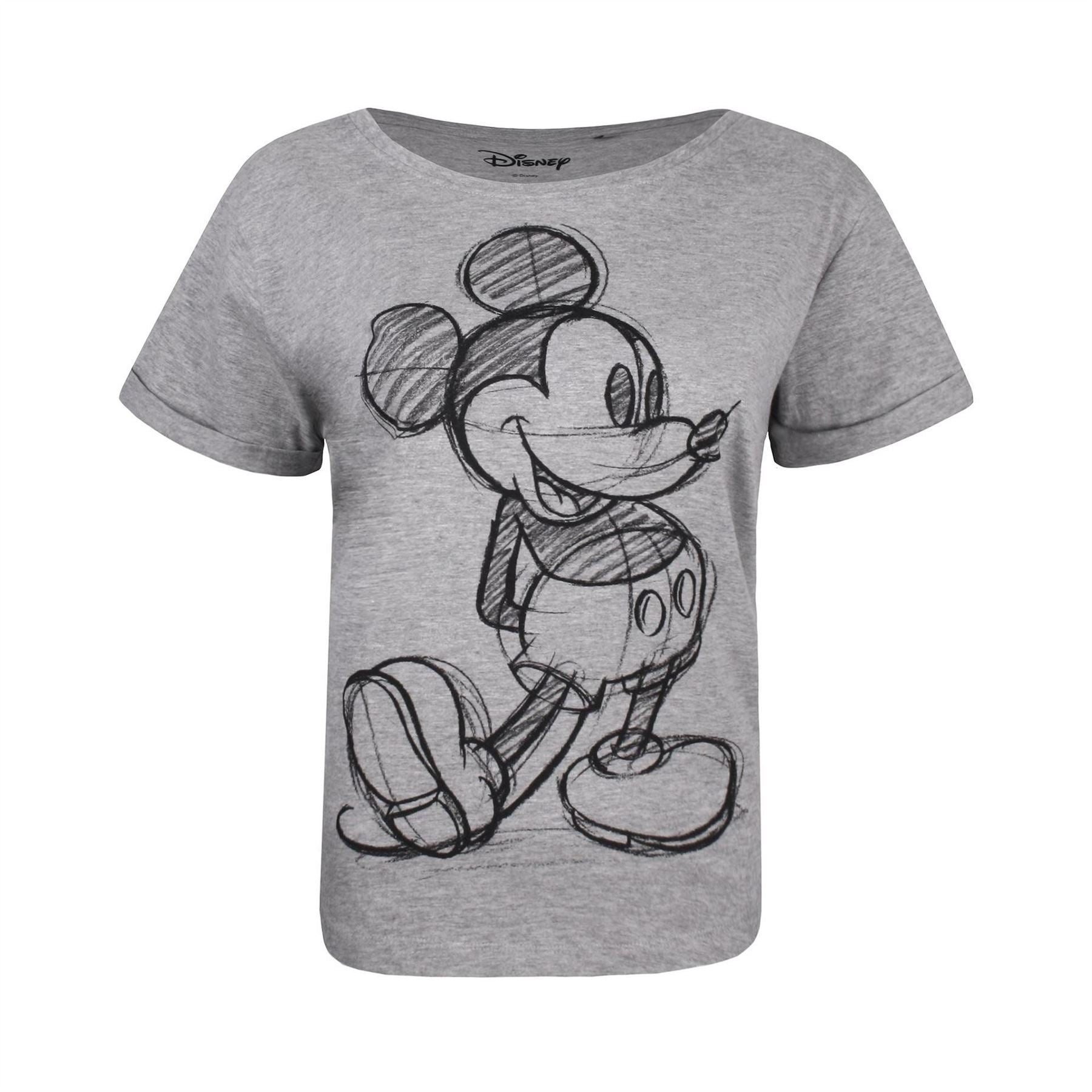 Disney Mickey Mouse Regular Fit Crew Neck T-Shirt