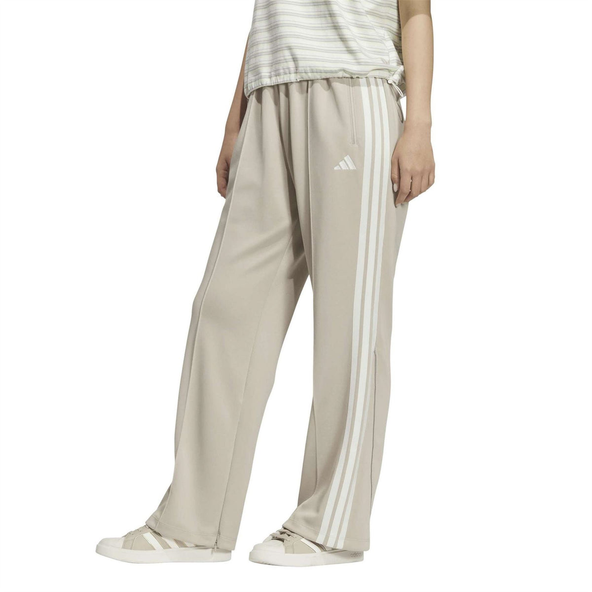 adidas Solid Patterned Track Pants