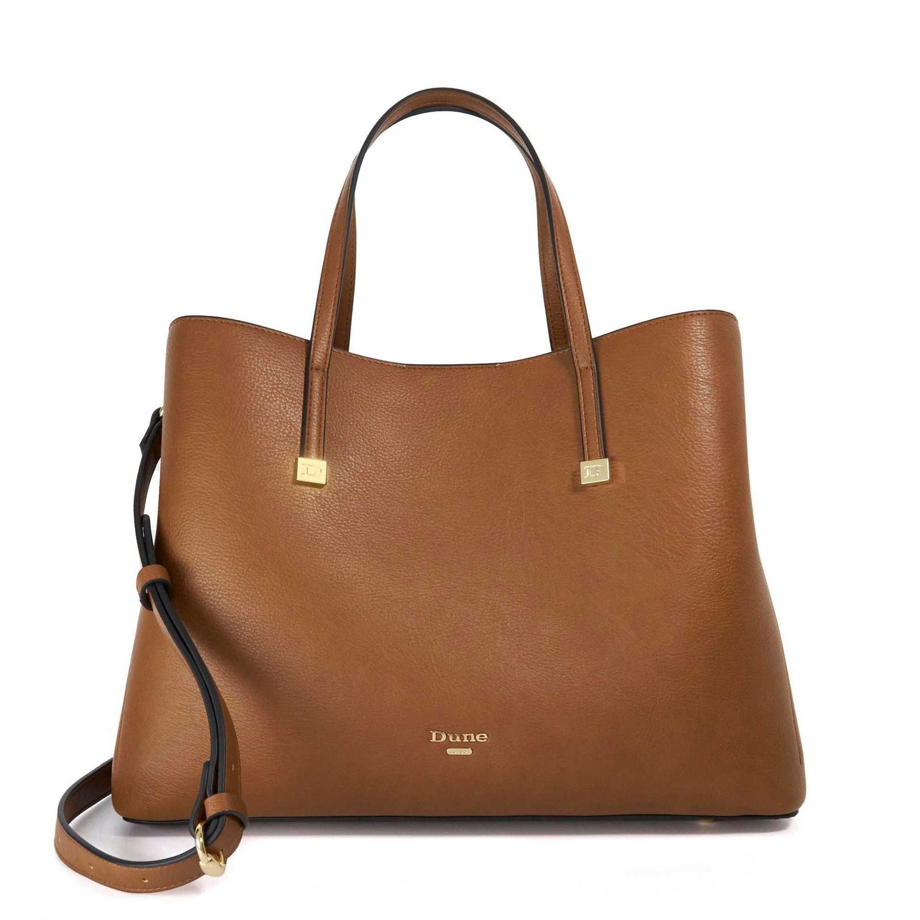 Dune London Dominant Snake Patterned Tote with Gold Tone Hardware